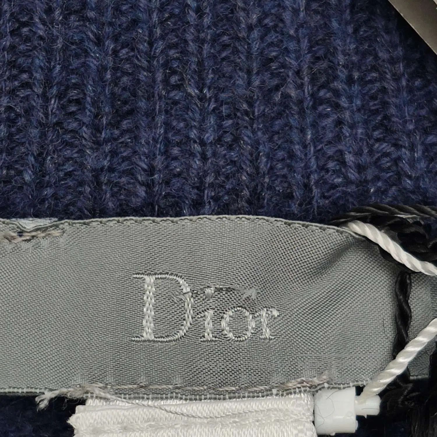 Celine Dior S Size Logo Stripe Navy Pants. Size US 26 / EU 42 - 2 Thumbnail