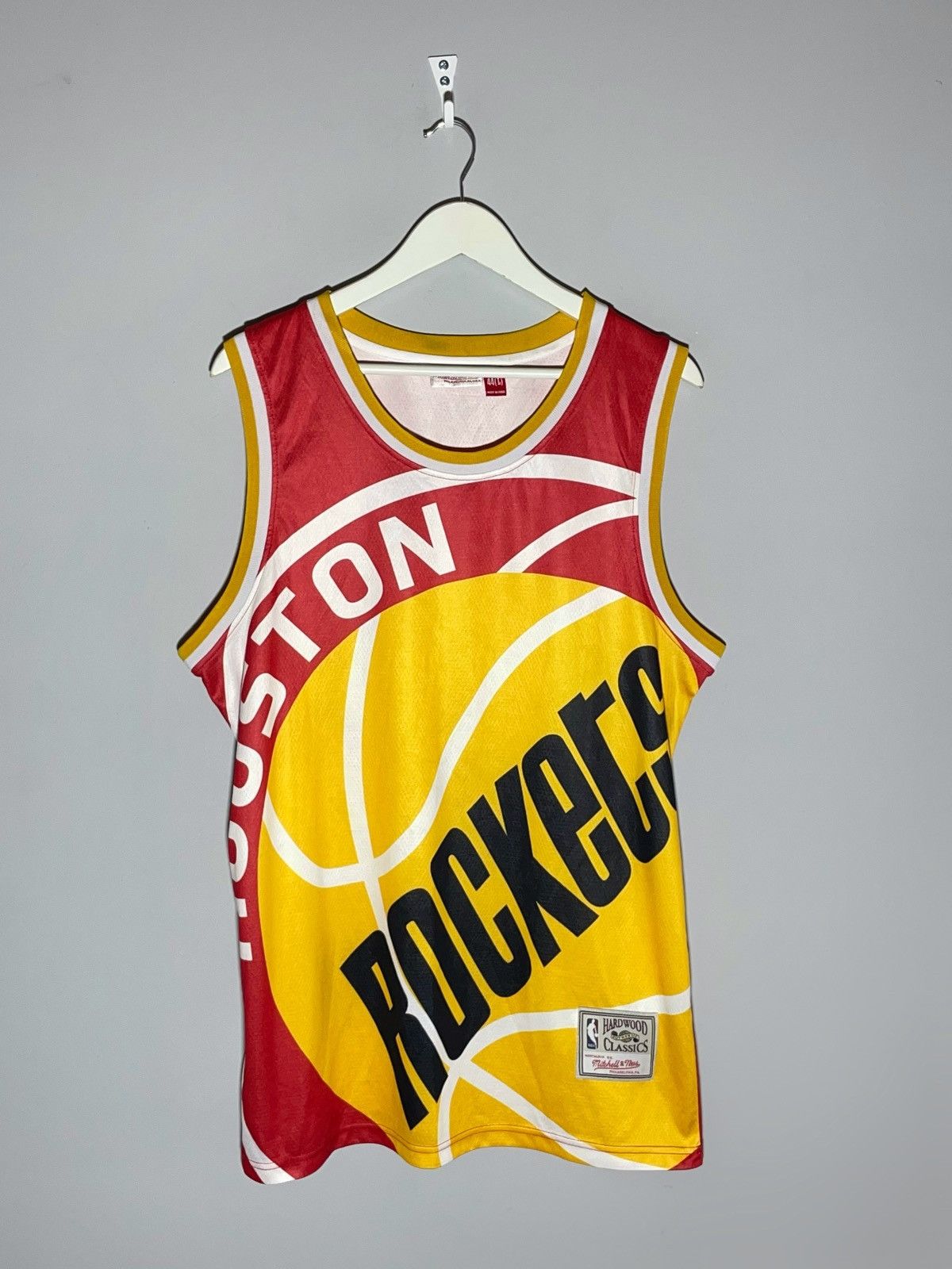 Mitchell & Ness × NBA Houston Rockets Overprint NBA Basketball Jersey Size US L / EU 52-54 / 3 - 1 Thumbnail