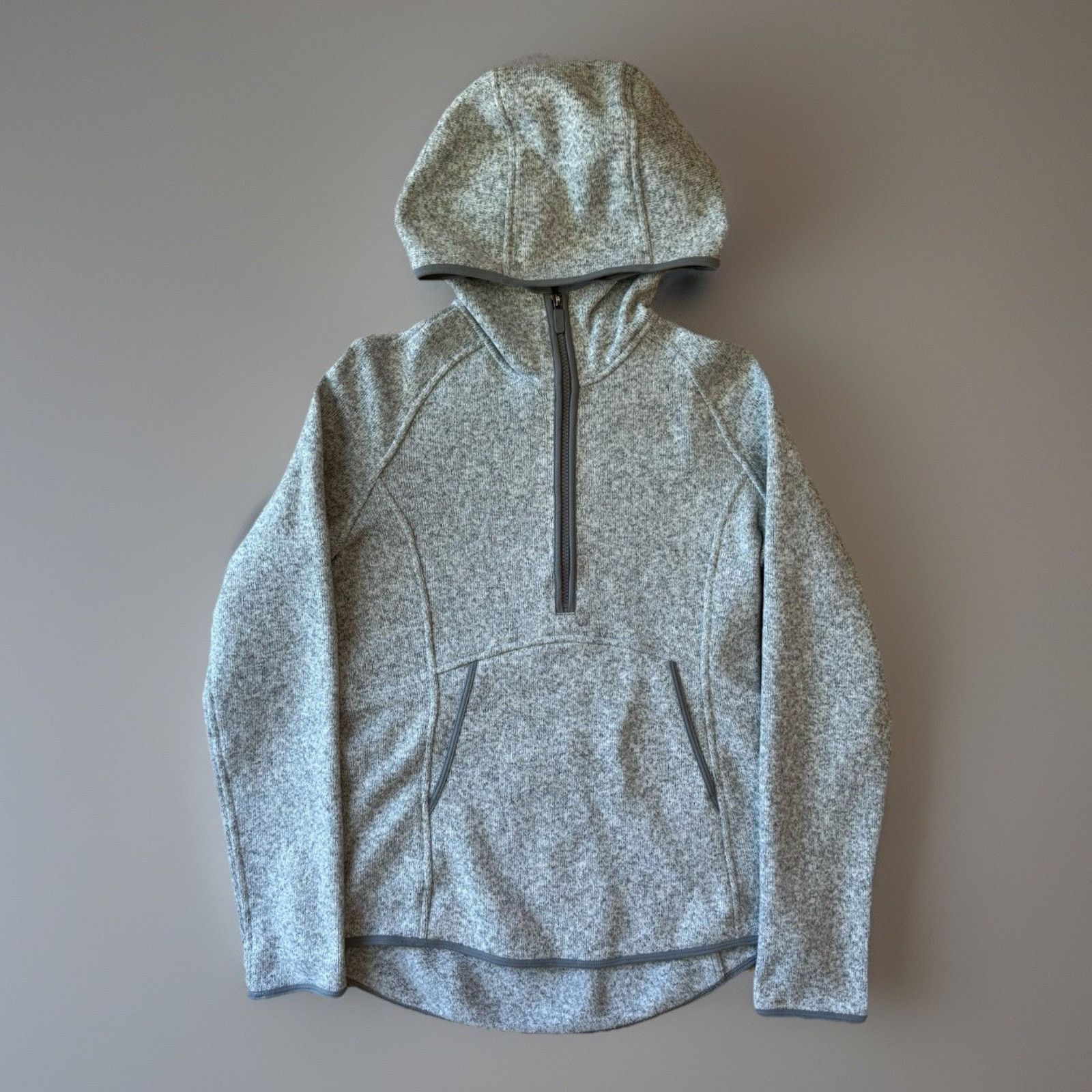 Lululemon Lululemon Thank You Pullover Women's Small Gray 1/2 Zip Size S / US 4 / IT 40 - 1 Thumbnail