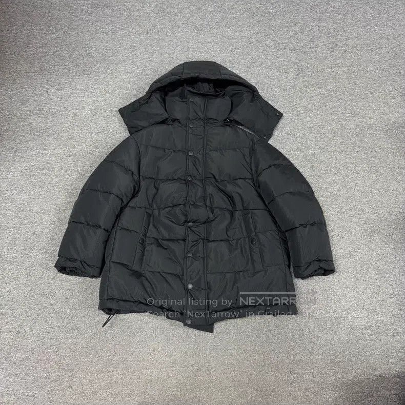 Balenciaga Balenciaga Hooded Cotton Jacket Coat Size L / US 10 / IT 46 - 1 Thumbnail
