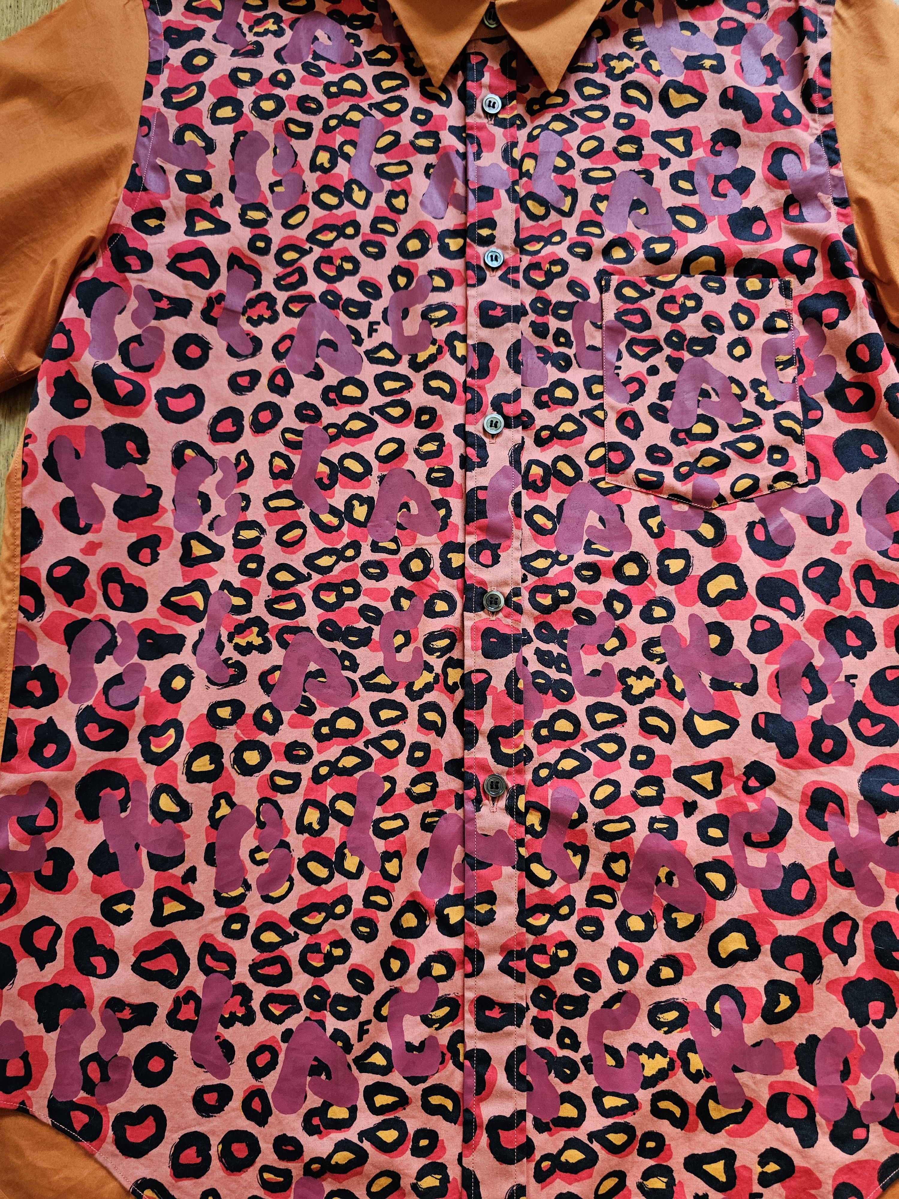 Comme des Garcons Black CDG Black Animal Print Button Up Size US L / EU 52-54 / 3 - 4 Thumbnail