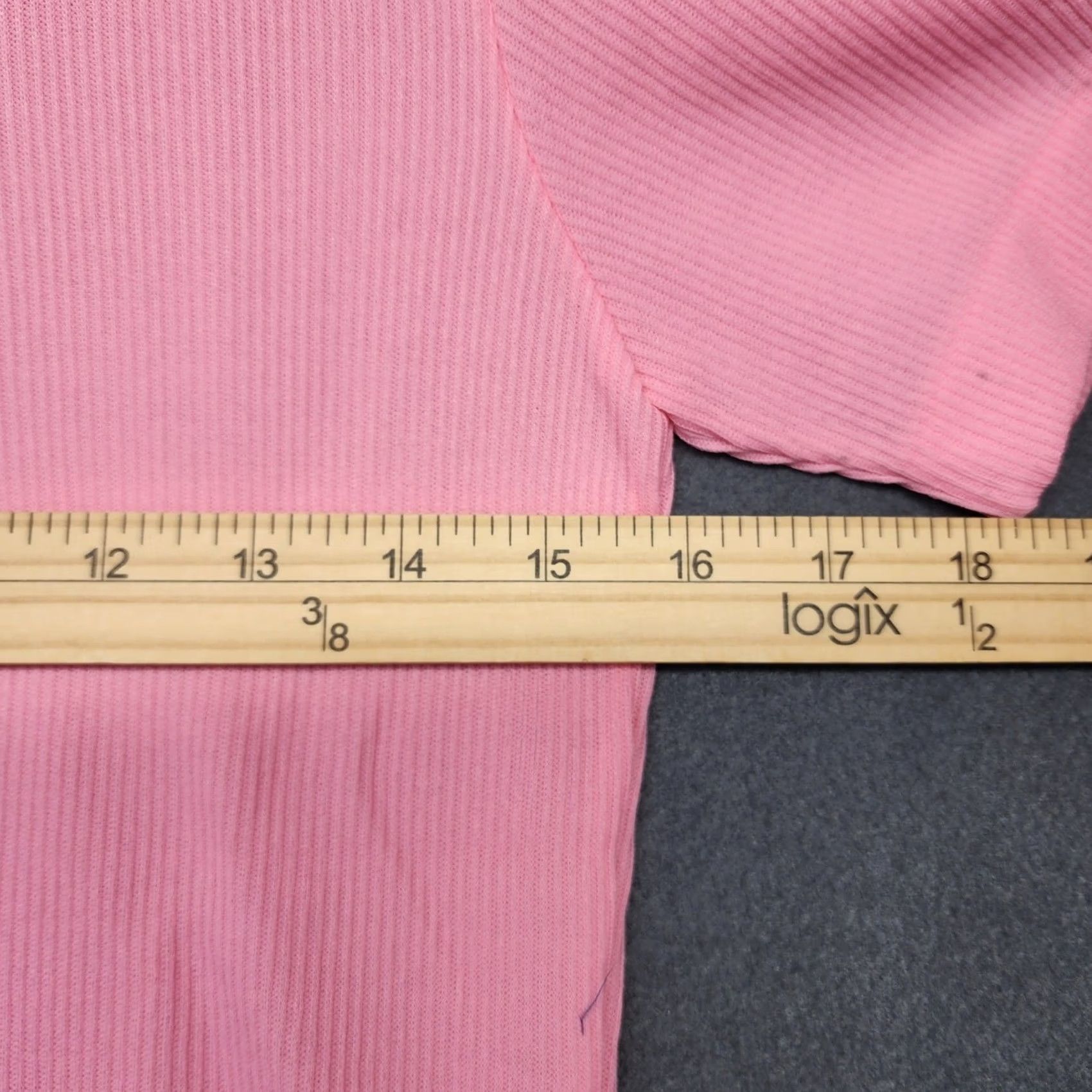 Vintage VINTAGE Helen Sue Top Shirt Women Small Pink Short Sleeve High Neck Zip Stretch 60s Size S / US 4 / IT 40 - 4 Thumbnail