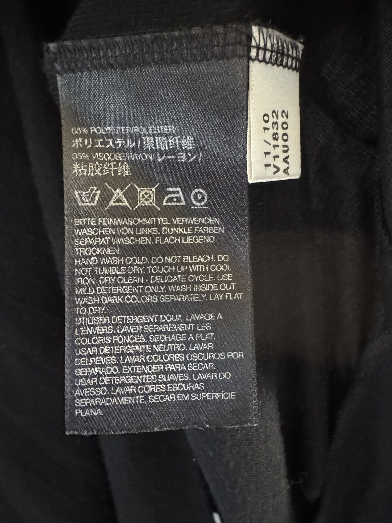 Yohji Yamamoto Y-3 Yohji Yamamoto x Adidas Asymmetric Cardigan - Size S/P - Size ONE SIZE - 4 Thumbnail