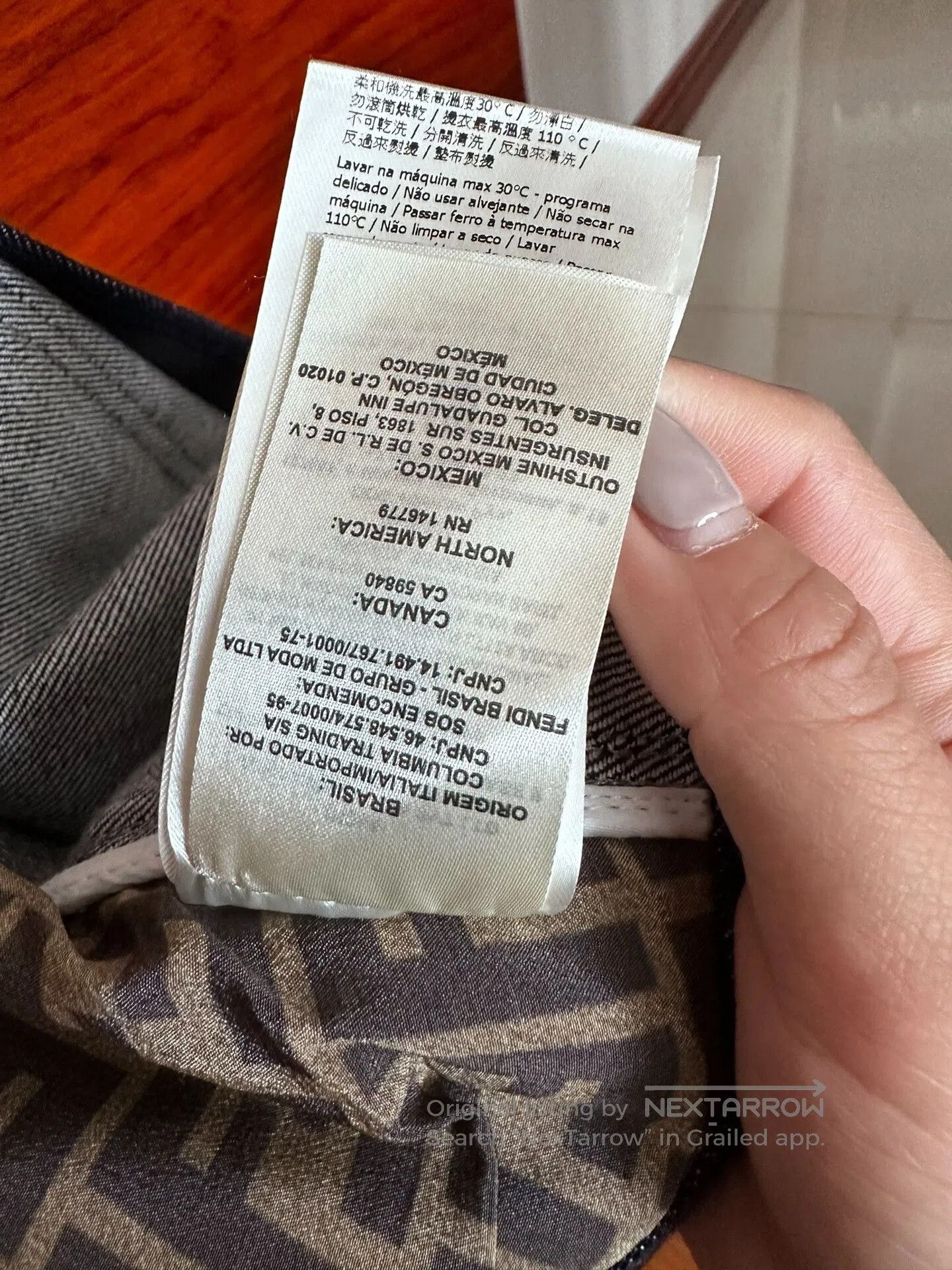 Fendi fendi denim jacket unisex, stylish design. Size US M / EU 48-50 / 2 - 7 Thumbnail