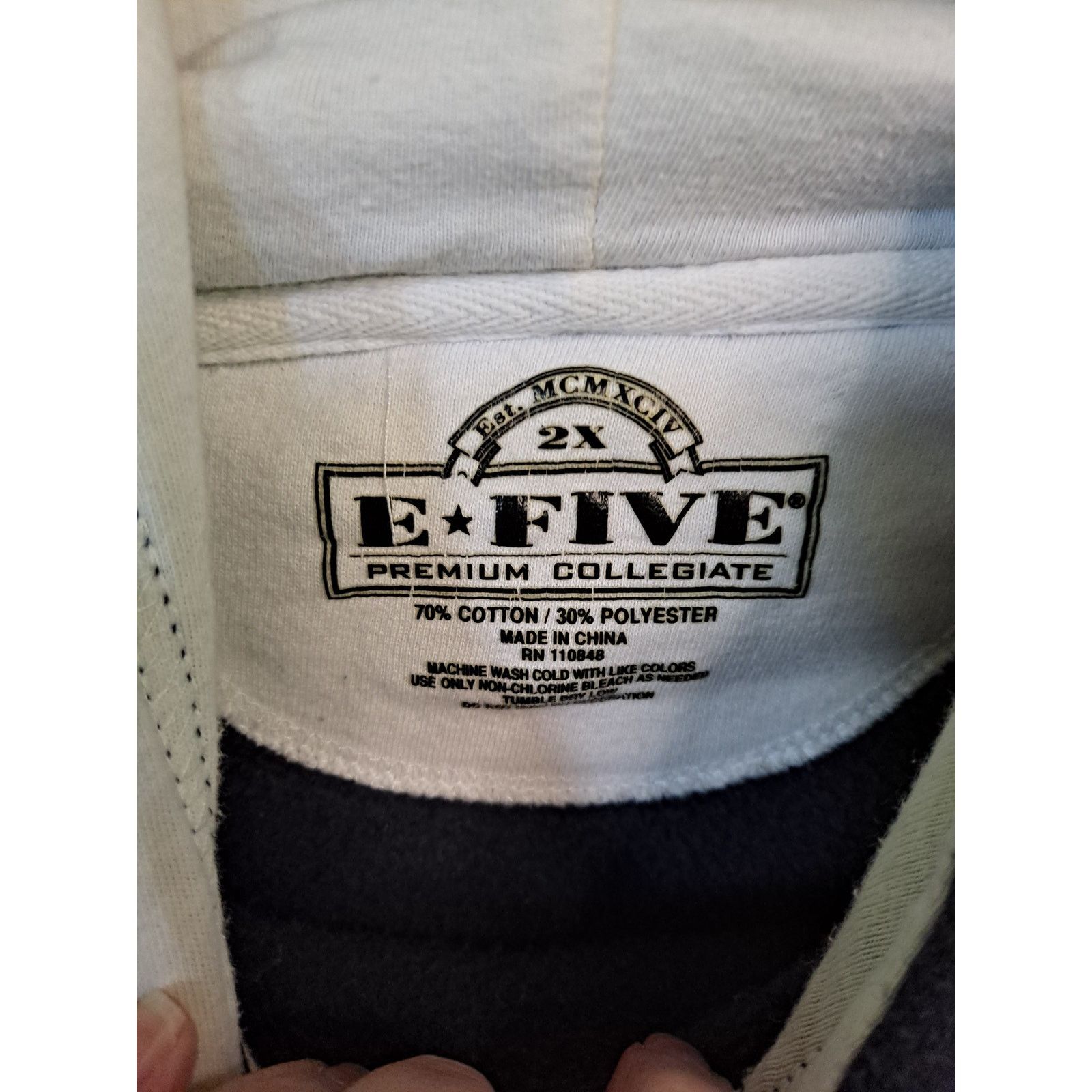 Other E-Five Penn State University Embroidered Hoodie Size 2X Size US XXL / EU 58 / 5 - 4 Thumbnail