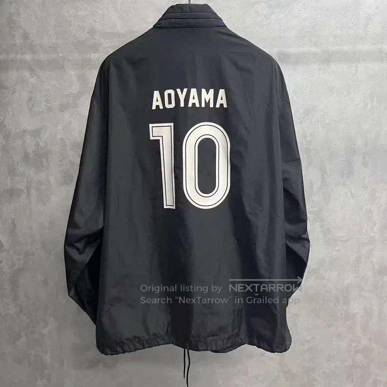 Balenciaga Balenciaga Black School Team Soccer Snap Button Jacket Size US XS / EU 42 / 0 - 4 Thumbnail