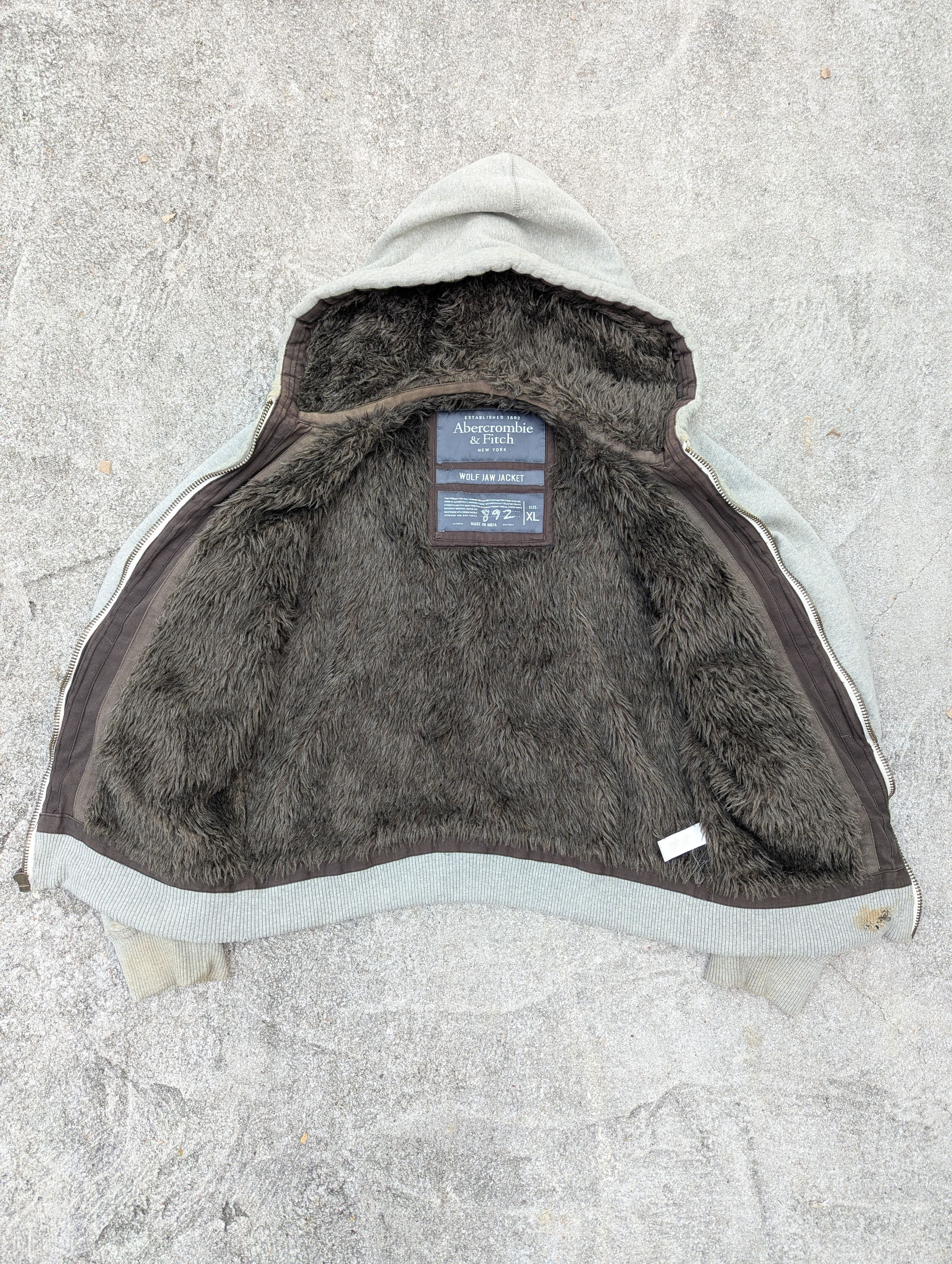 Abercrombie & Fitch 🔥FREE SHIPPING🔥Abercrombie & Fitch Wolf Jaw Jacket Hoodie Size US XL / EU 56 / 4 - 9 Thumbnail