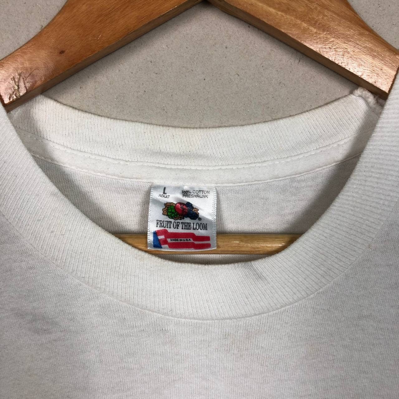 Fuck Art, Make Tees Vintage 1991 Fruit of the Loom "Simply The Best" Mom Tee L Size US L / EU 52-54 / 3 - 5 Thumbnail