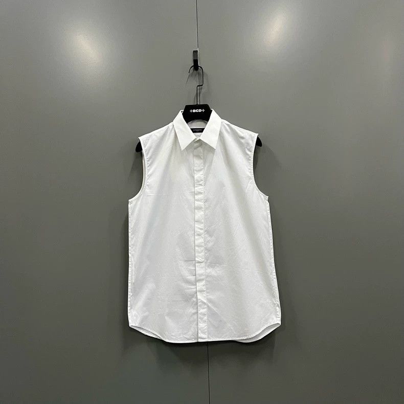 Givenchy Givenchy Size40 White sleeveless shirt Size US M / EU 48-50 / 2 - 1 Thumbnail