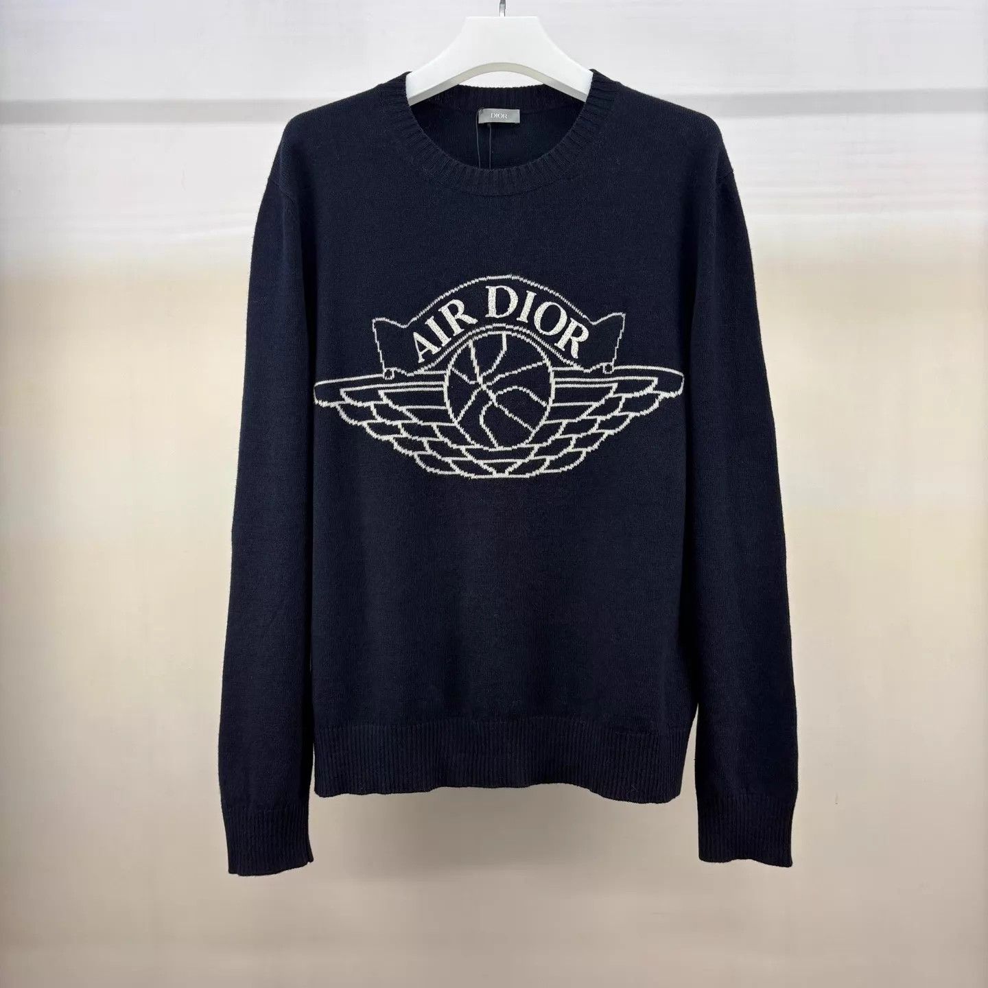 Dior Dior AIR DIOR Navy XL New Sweater Size US XL / EU 56 / 4 - 1 Thumbnail