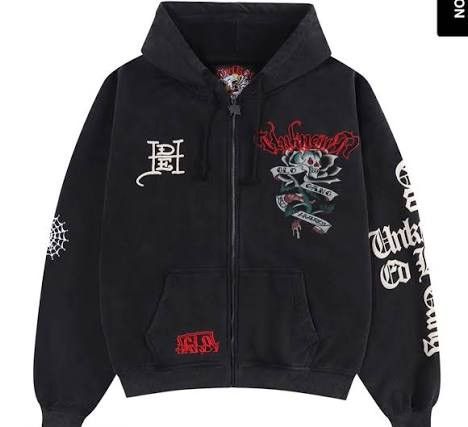 Ed Hardy × Glo Gang × Unknown London ED HARDY X CHIEF KEEF X UNKNOWN LONDON COLLAB PIECE Size US L / EU 52-54 / 3 - 2 Thumbnail