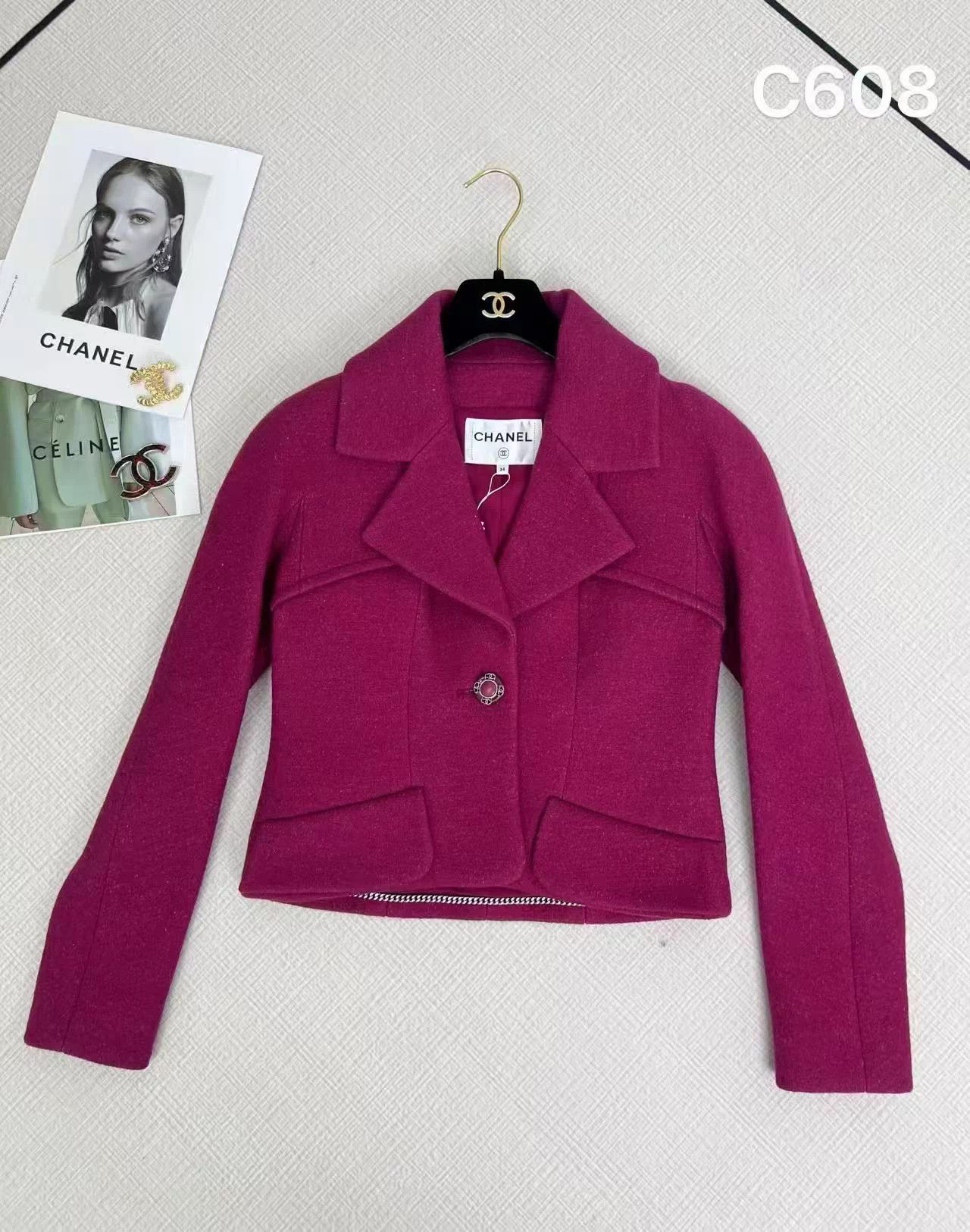 Chanel Chanel like new short jacket women's 34 Size XS / US 0-2 / IT 36-38 - 1 Thumbnail