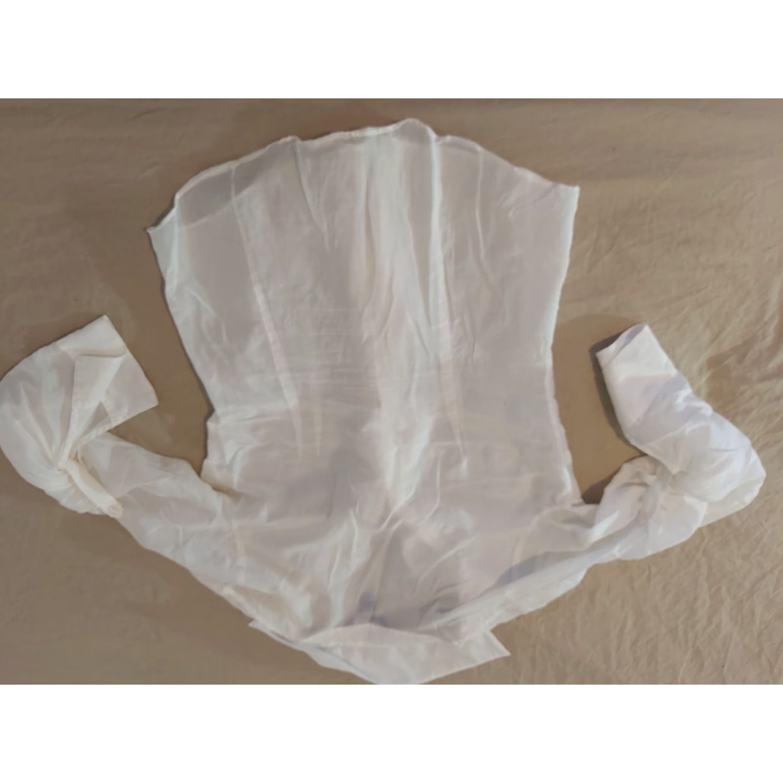 White House Black Market White House Black Market Womens White Shirt 6 Long Sleeve Blouse User: White House Black Market Womens White Shirt 6 Long Sleeve Blouse Size M / US 6-8 / IT 42-44 - 5 Thumbnail