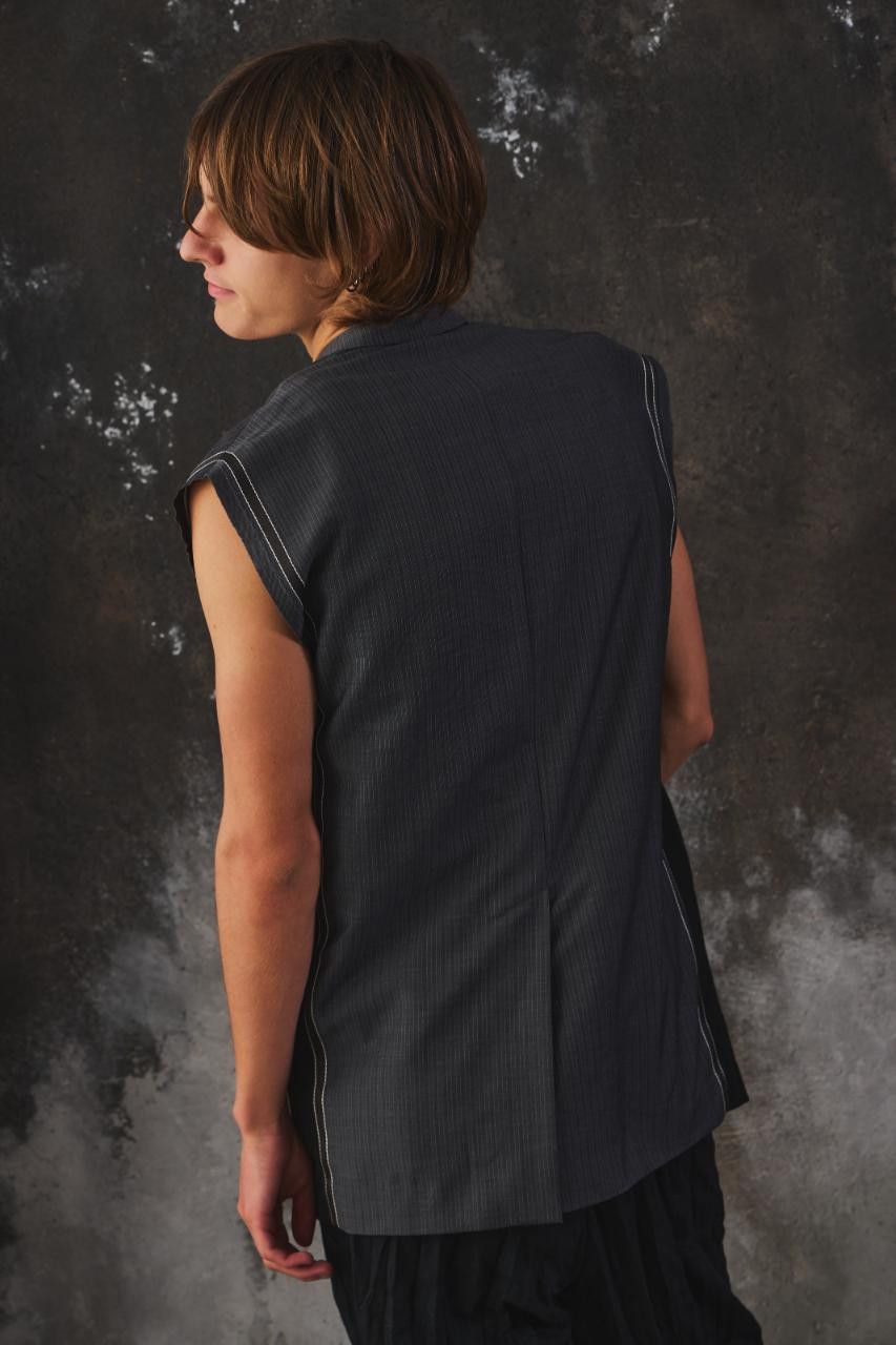 Dior Dior Homme Wool Mohair Sleeveless Tailored Vest Size US S / EU 44-46 / 1 - 3 Thumbnail