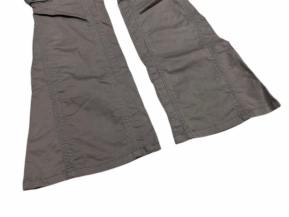 If Six Was Nine 🔥Sick Y2K Japanese Parachute Flared Cargo Pants Goa Style Size US 30 / EU 46 - 4 Thumbnail