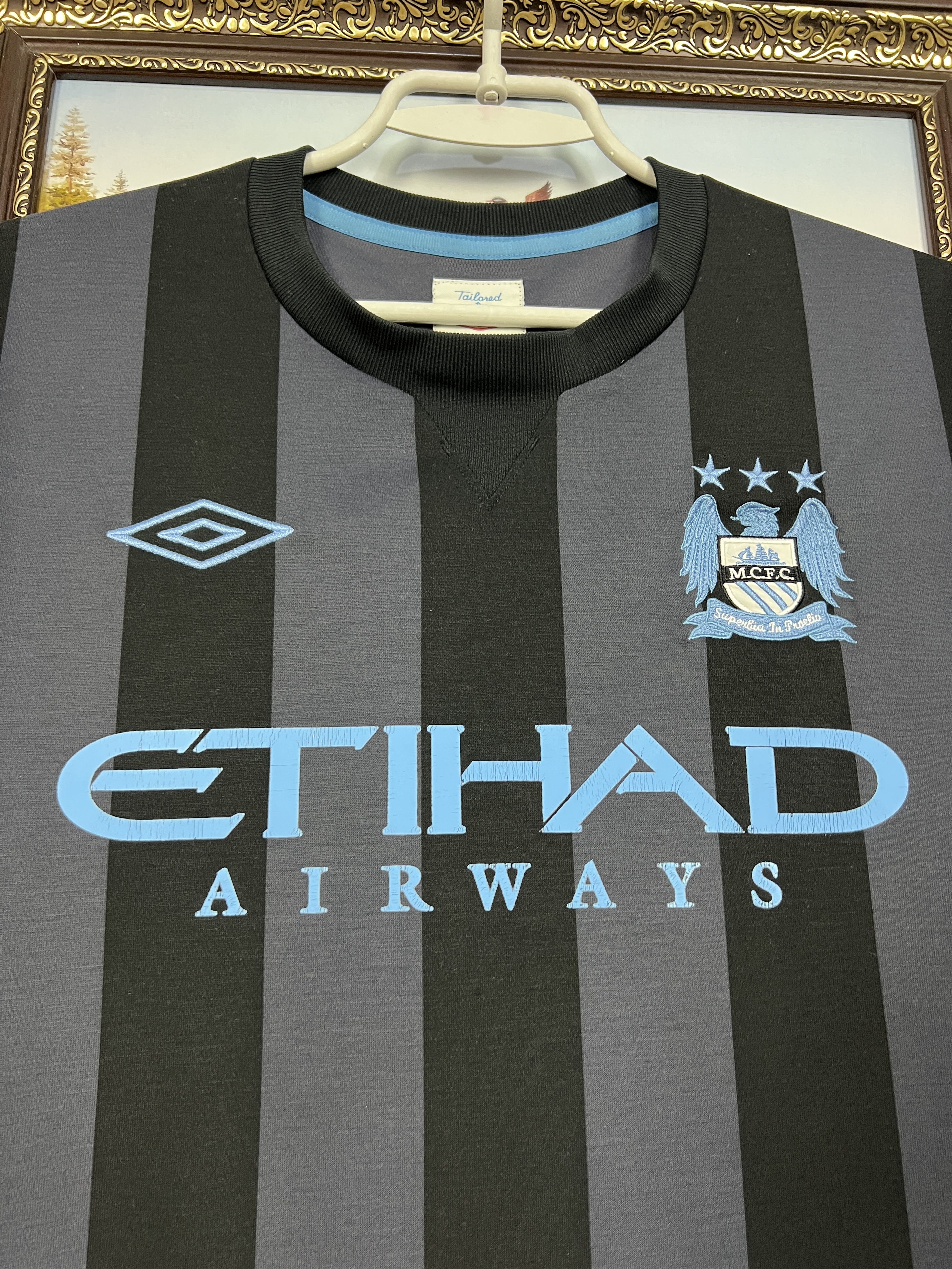 Umbro Manchester City Third football shirt 2012 #4 Company Umbro Size US M / EU 48-50 / 2 - 4 Thumbnail