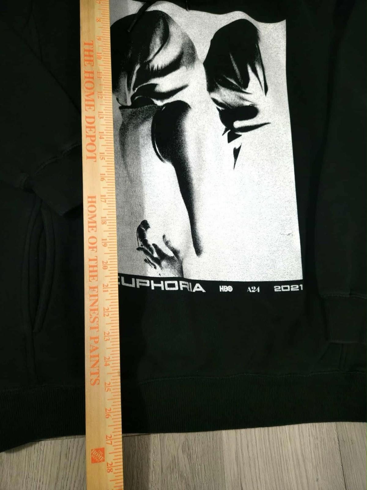 Other Euphoria x HBO x A24 2021 Graphic Hoodie Black Large #5 Size US L / EU 52-54 / 3 - 3 Thumbnail