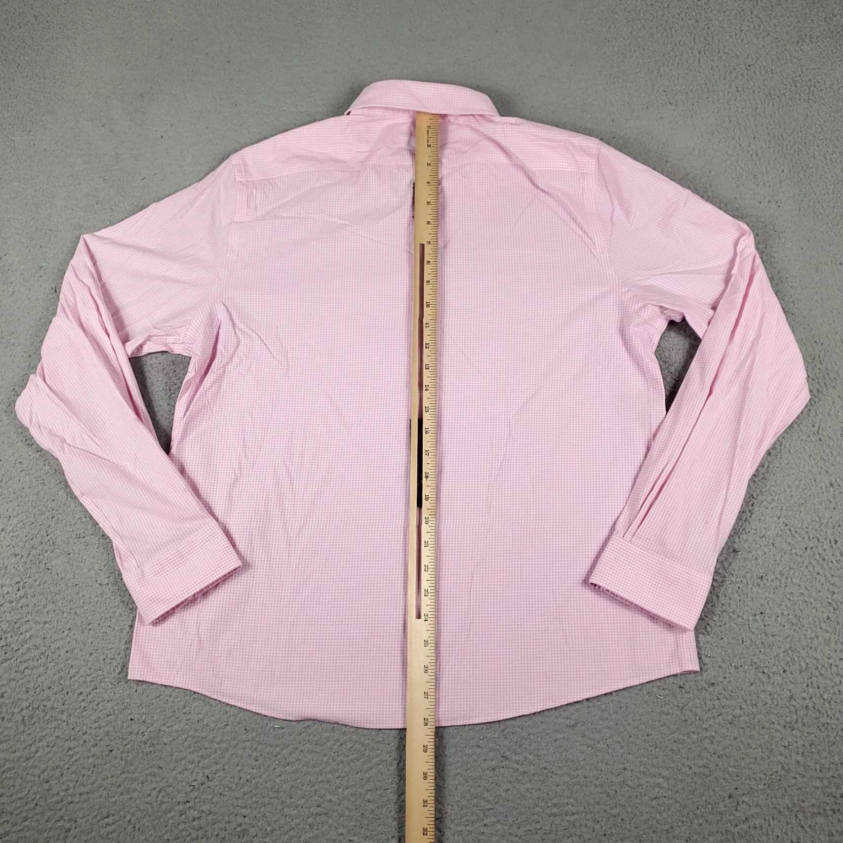 Tommy Hilfiger Tommy Hilfiger Pink Check Button-Up Shirt Men’s Large Long Sleeve Casual Preppy Size US L / EU 52-54 / 3 - 4 Thumbnail