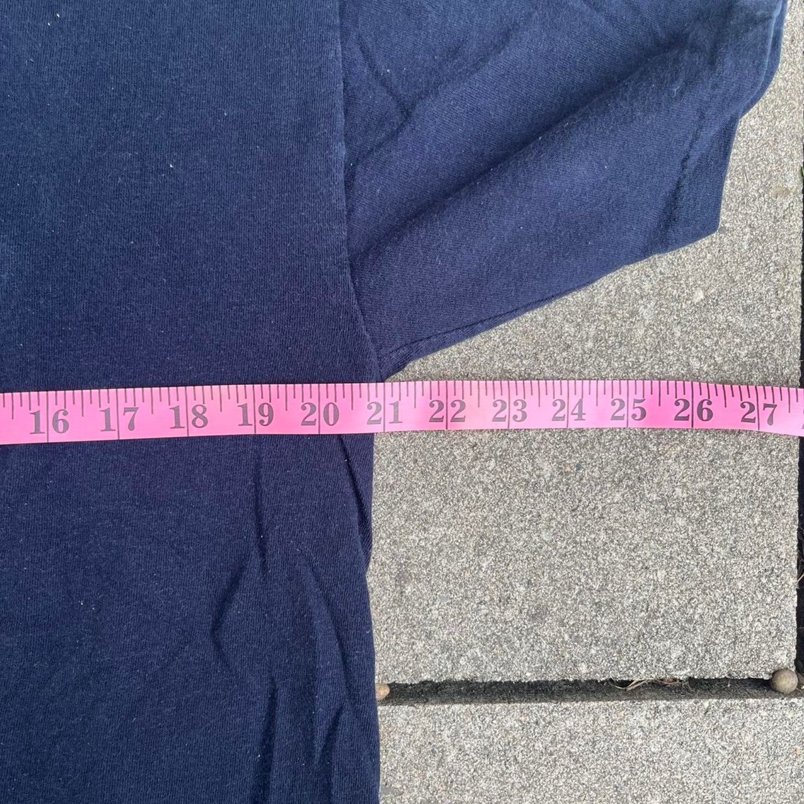 Gildan Vintage Oregon Coast Embroidered Navy Blue Graphic T-Shirt Size US L / EU 52-54 / 3 - 3 Thumbnail