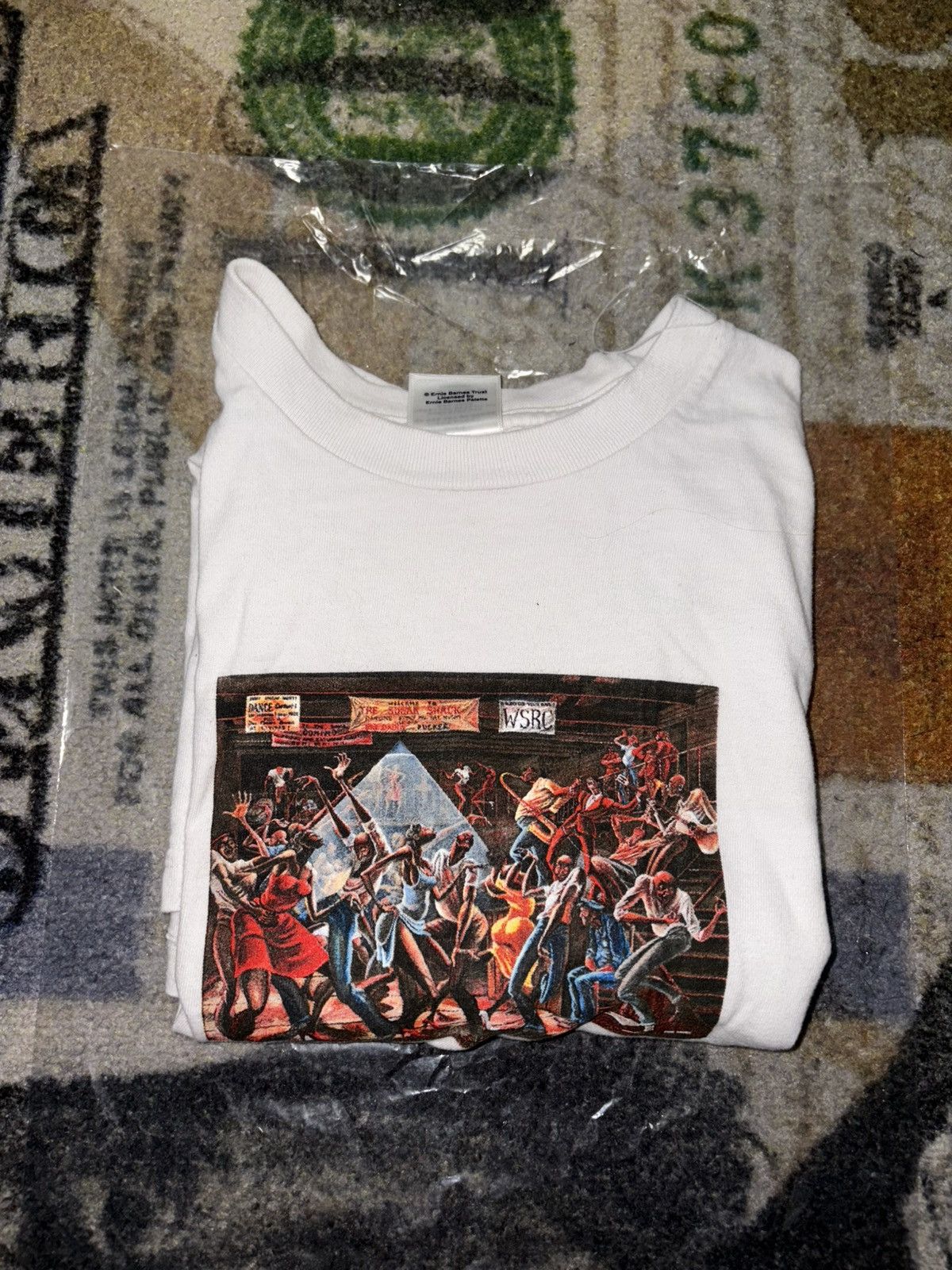 Supreme Supreme Ernie Barnes Tee White Size US S / EU 44-46 / 1 - 1 Thumbnail