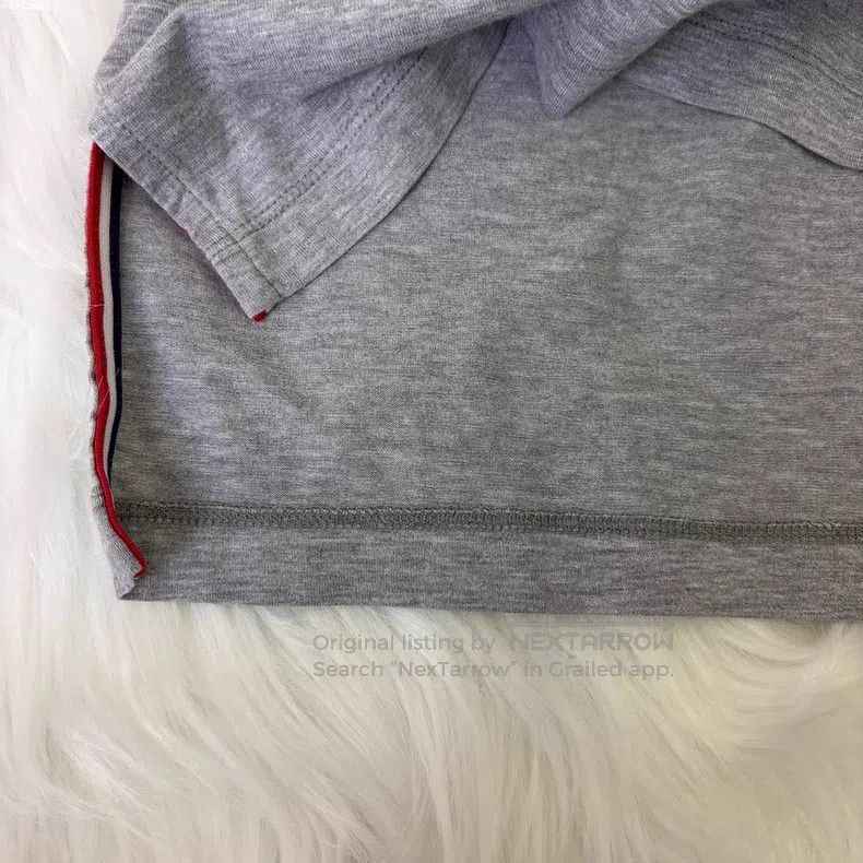 Thom Browne Thom Browne Grey Short Sleeve T-Shirt Size XS / US 0-2 / IT 36-38 - 7 Thumbnail