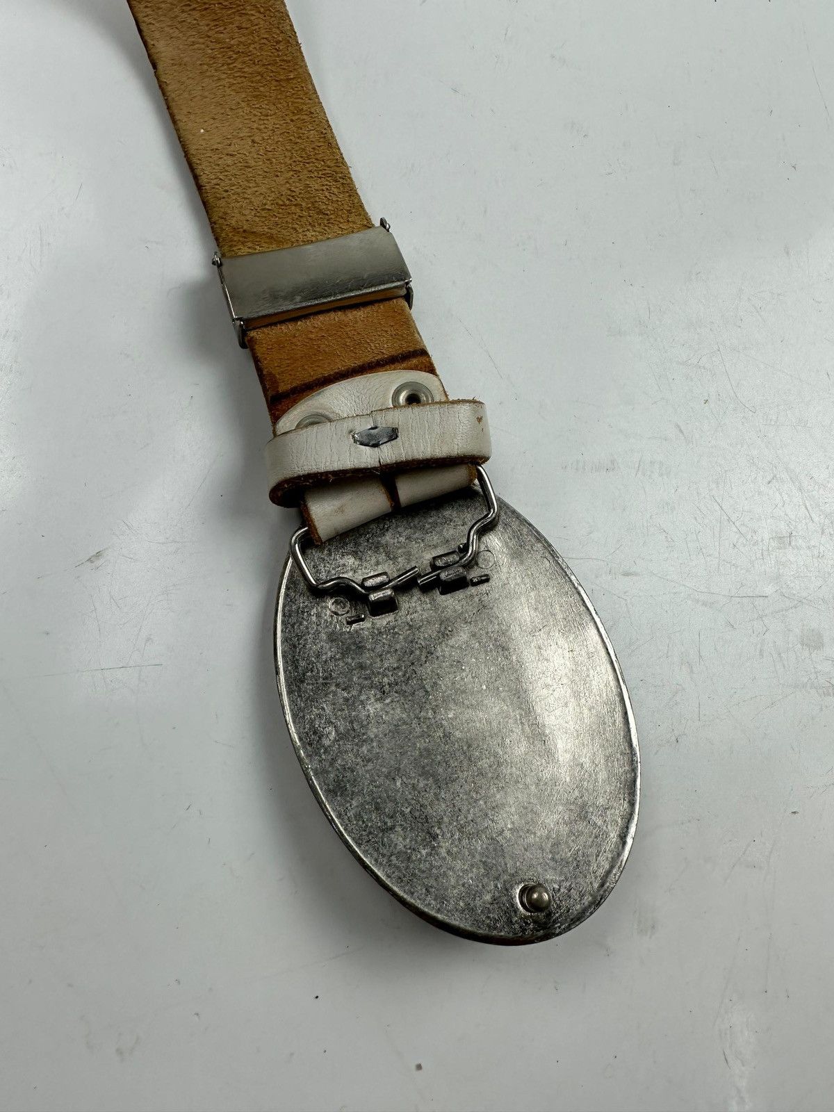 Cowboy Equipment × Seditionaries big buckle leather belt tc3 Size 34 - 6 Thumbnail