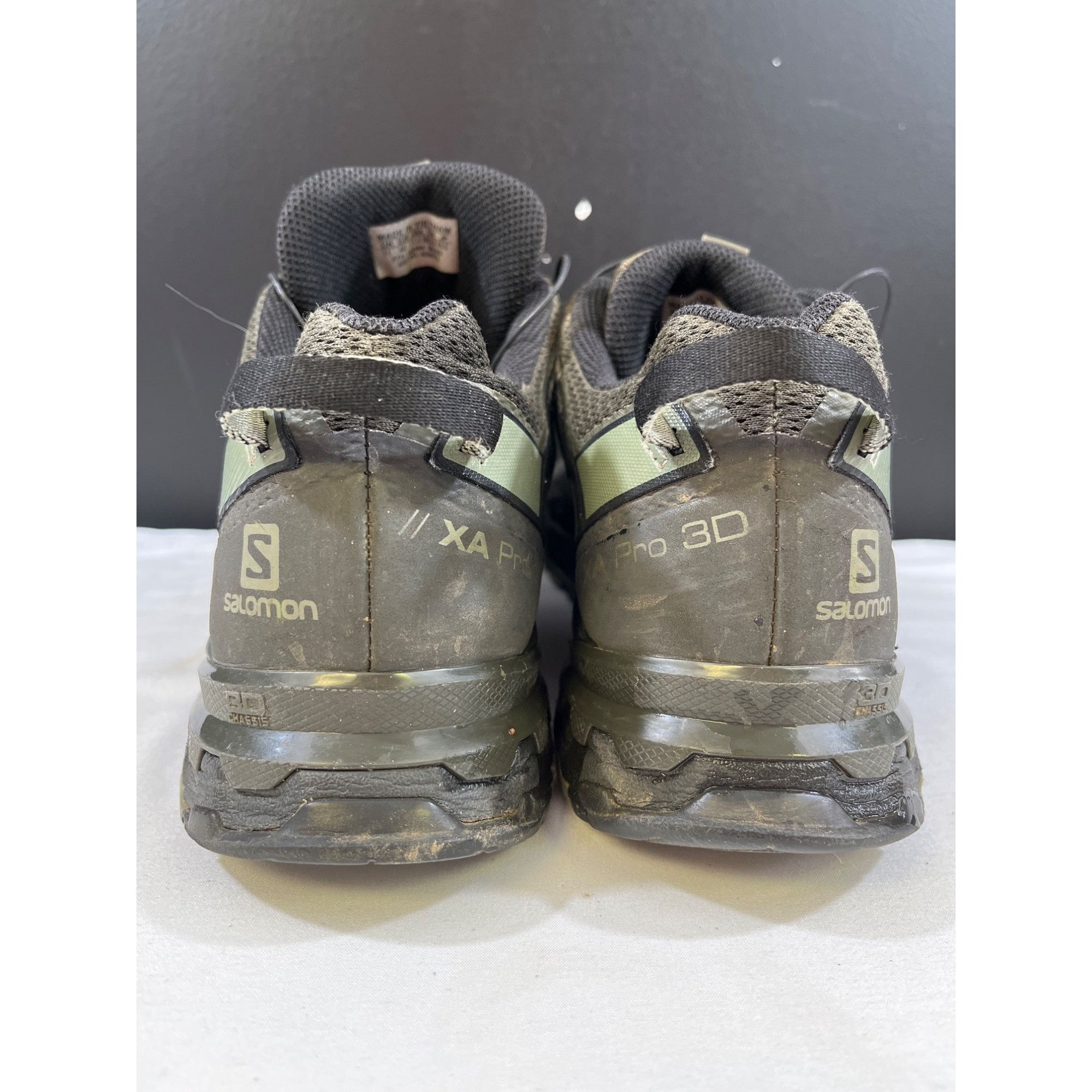 Salomon Salomon XA Pro 3D Mens Green Hiking Shoes Size 11.5 SKU 6426 Size US 11.5 / EU 44-45 - 4 Thumbnail