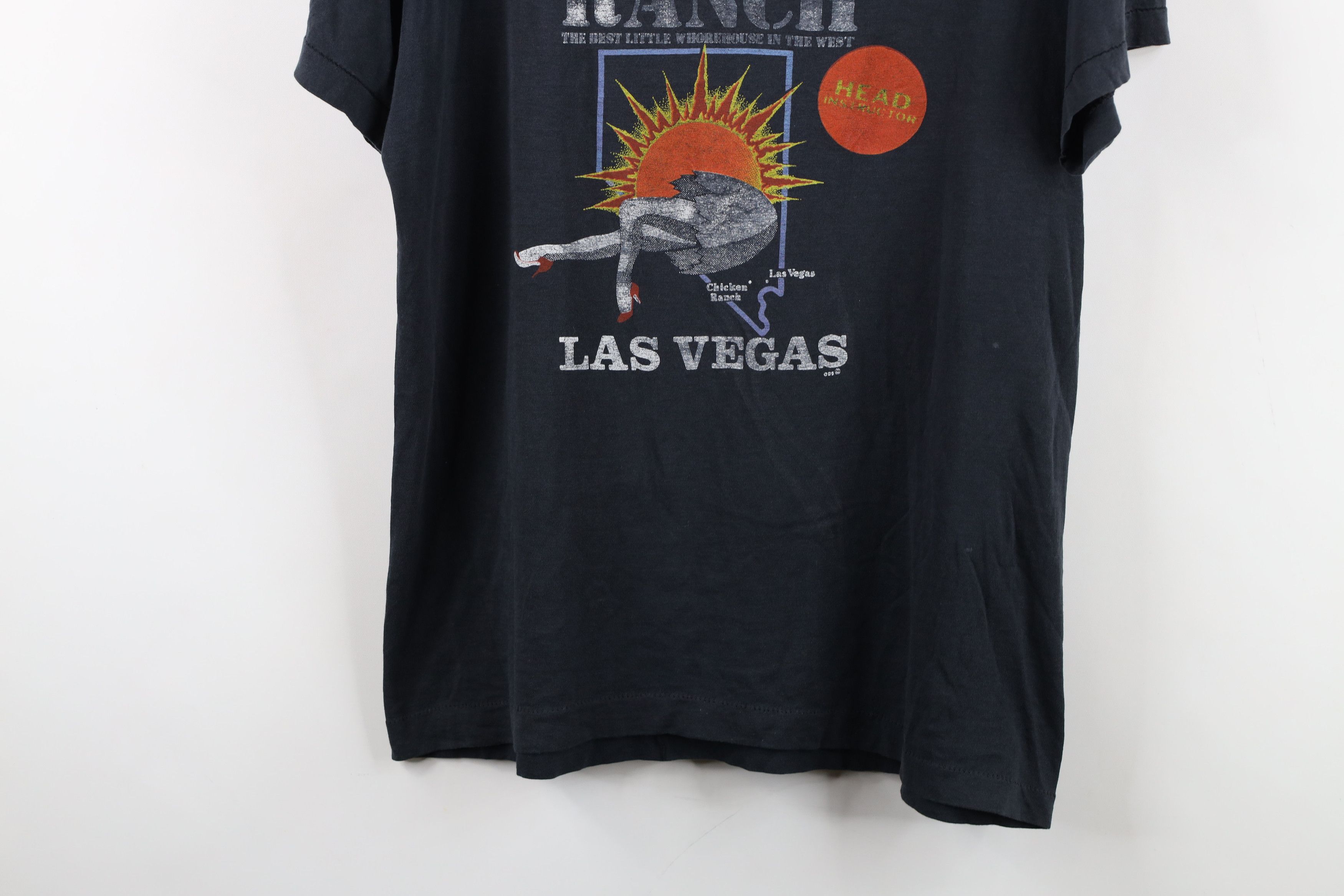 Vintage Vintage 80s 90s Chicken Ranch Whore House Las Vegas T-Shirt Size US L / EU 52-54 / 3 - 3 Thumbnail