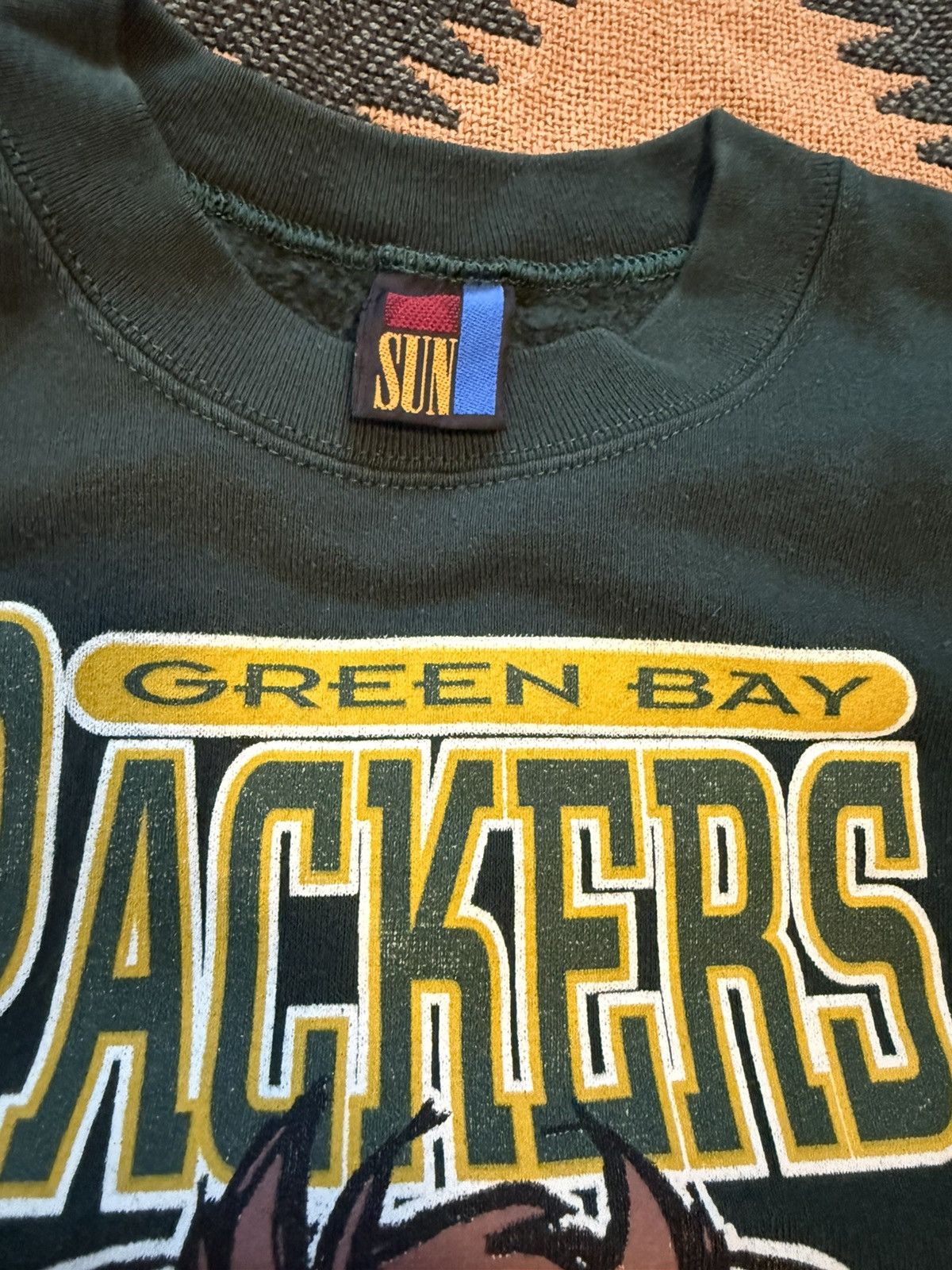 Vintage Warner Bros vintage packers sweater Size US M / EU 48-50 / 2 - 3 Thumbnail