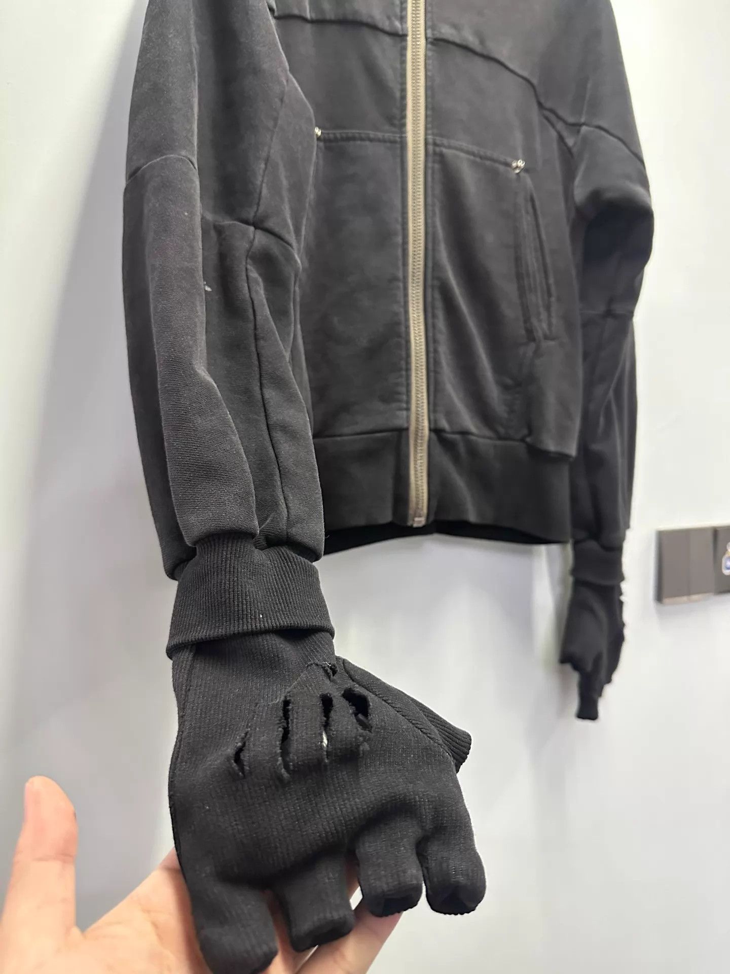 Other Shineluxury BOZOMANE Killer Zipper Hoodie Jkt Black M Size US M / EU 48-50 / 2 - 2 Thumbnail