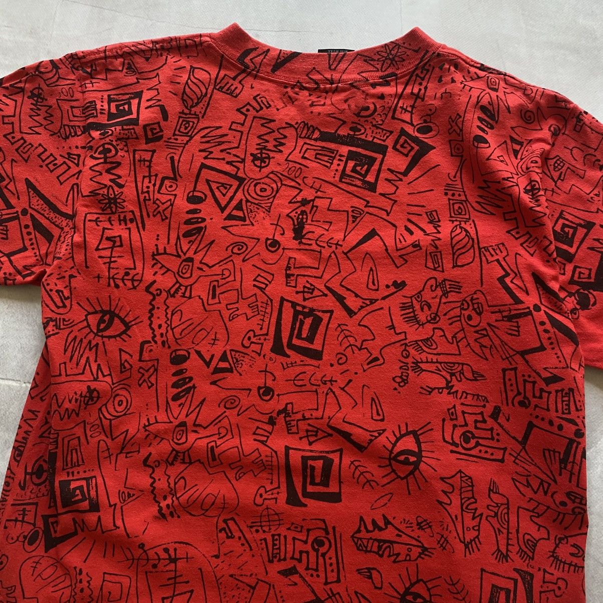 Gotcha × Vintage Vintage 1988 Gotcha Multilogo Billabong Vibe T-shirt Tee Size US L / EU 52-54 / 3 - 7 Thumbnail