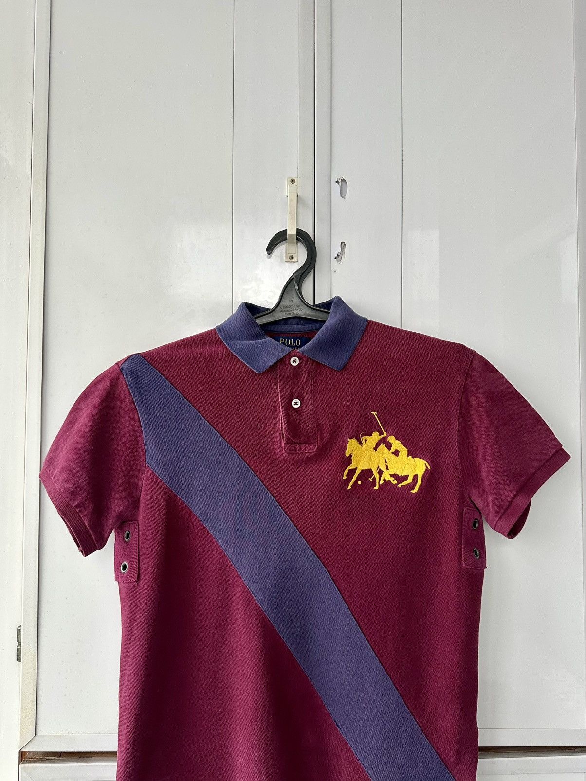 Polo Ralph Lauren Polo Ralph Lauren Yellow Big Logo Red Polos Size US M / EU 48-50 / 2 - 7 Thumbnail