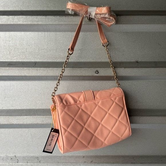 Bebe NWT BEBE KELLEN CROSSBODY PEACH BAG Size ONE SIZE - 6 Thumbnail