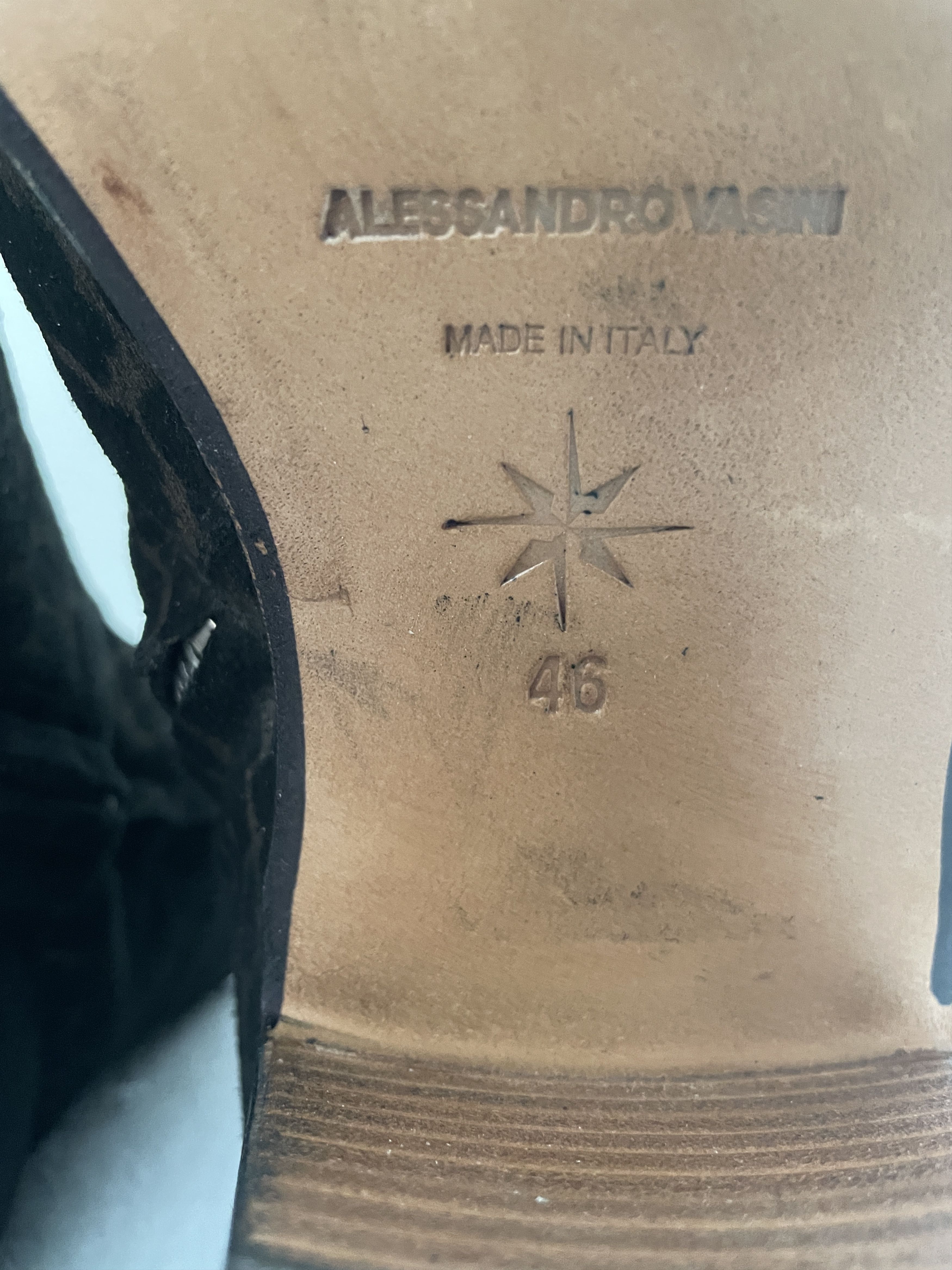 ALESSANDRO VASINI Nico Leopard Print Boot Size US 13 / EU 46 - 14 Thumbnail