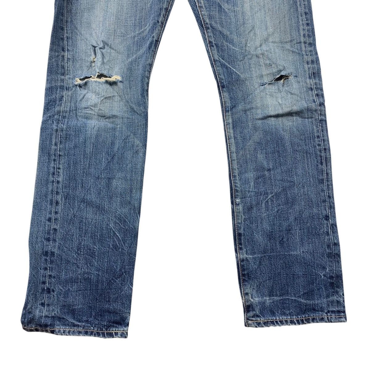 Eternal × Japanese Brand Vintage ETERNAL distressed blue jeans Size US 34 / EU 50 - 13 Thumbnail