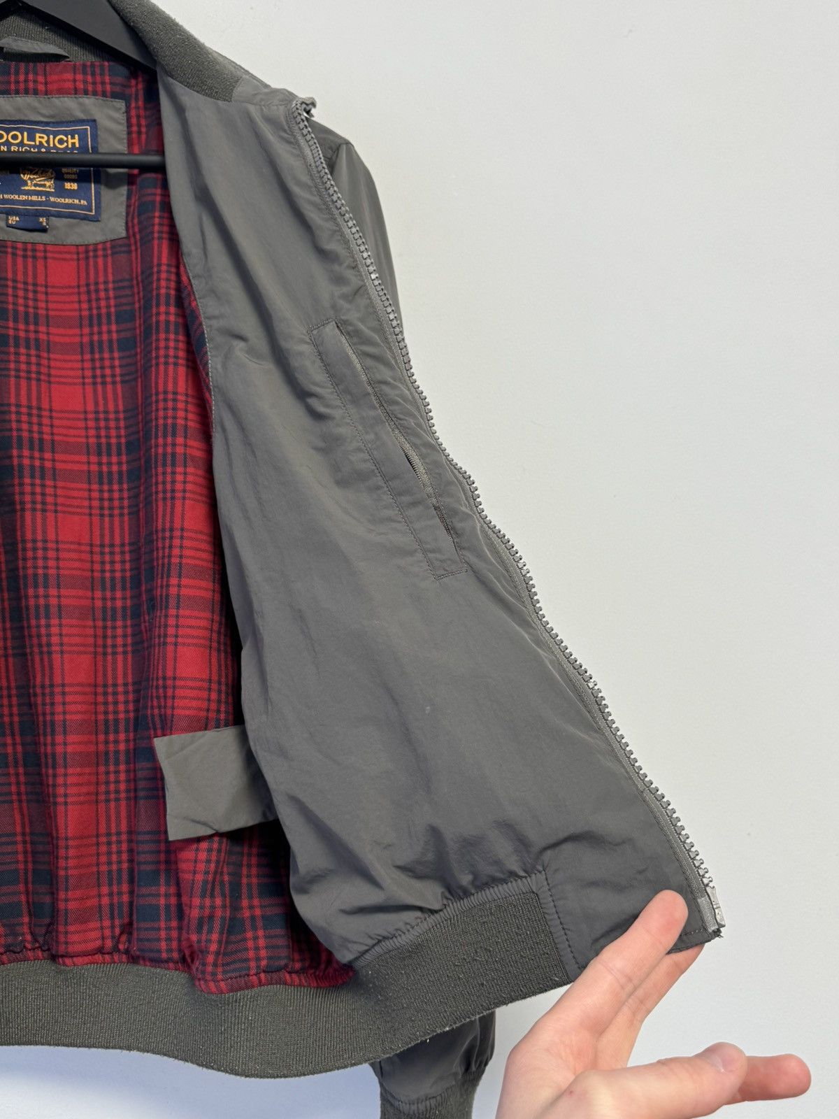 Woolrich Woolen Mills Woolrich Jacket Bomber Men’s Gray Size US XS / EU 42 / 0 - 13 Thumbnail