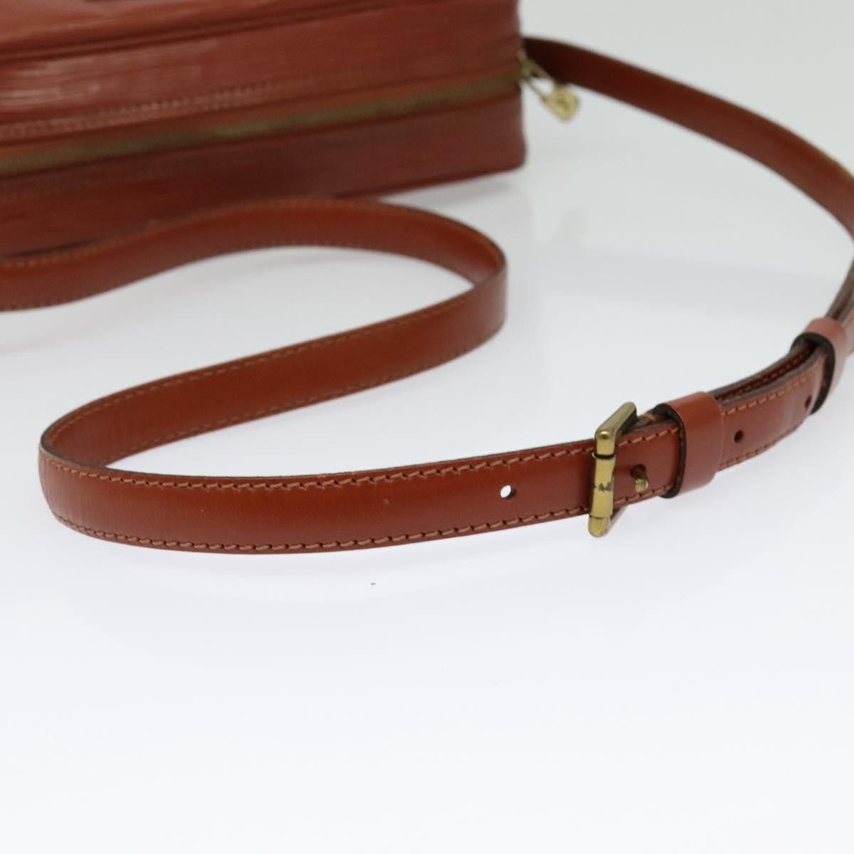 Louis Vuitton LOUIS VUITTON Epi Jeune Fillemm Shoulder Bag Brown M52153 Size ONE SIZE - 7 Thumbnail