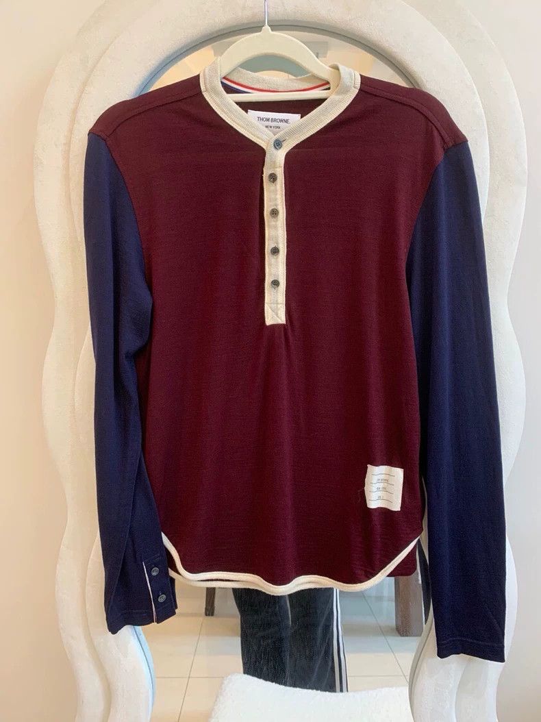 Thom Browne Thom Browne Long sleeves undergarment Size US S / EU 44-46 / 1 - 2 Thumbnail