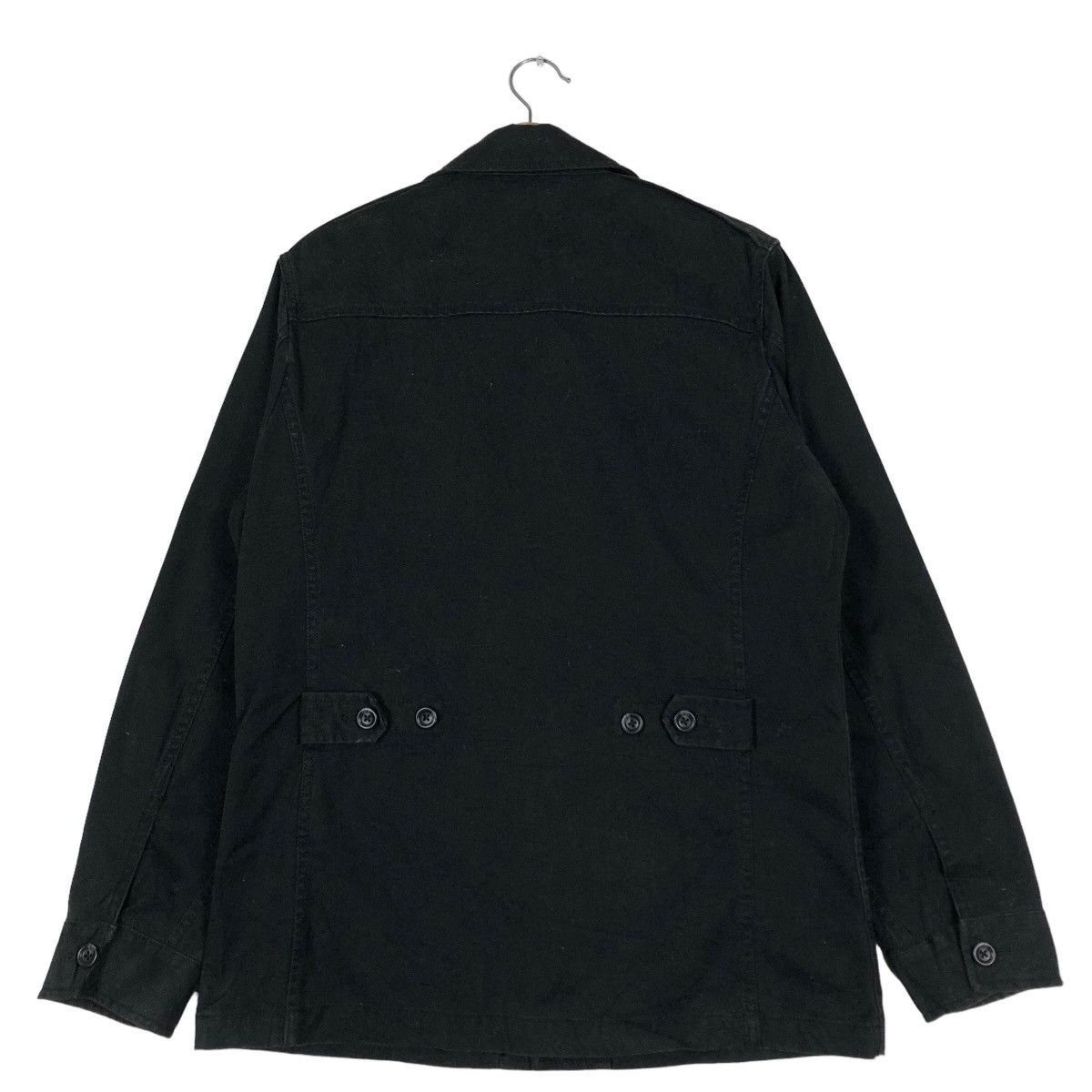 Japanese Brand 🔥Vintage Chore Jacket Rich Black Uniqlo Japan Issey Miyake Size US M / EU 48-50 / 2 - 8 Thumbnail
