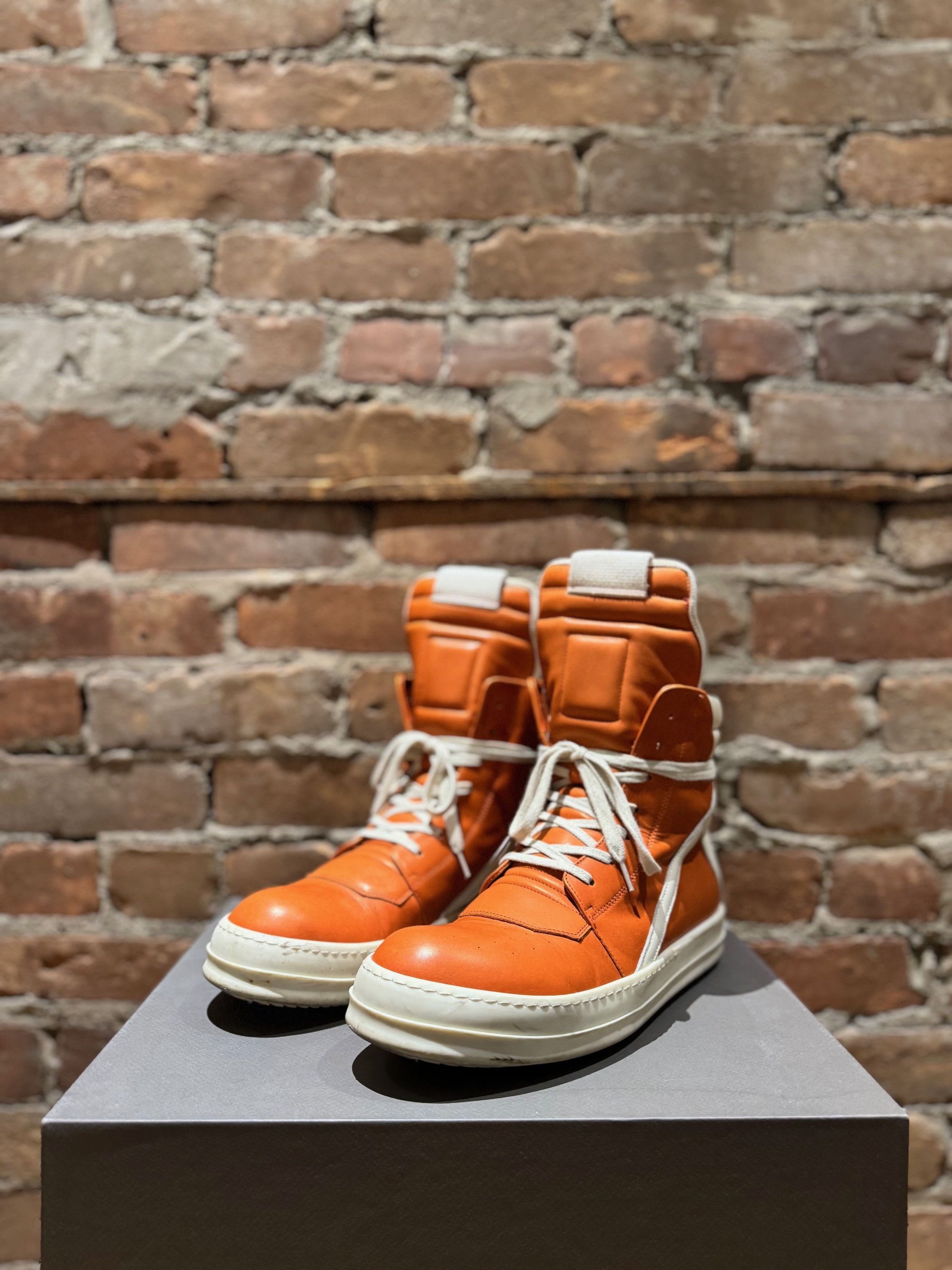 美品 Rick Owens geobasket 42 ジオバス 楽天市場】Rick Owens(リックオウエンス) サイズ:42 21SS