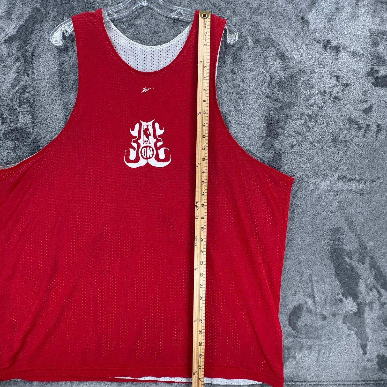 Reebok Vintage Y2K Reebok NBA 3-on-3 Reversible Basketball Jersey S Size US XXL / EU 58 / 5 - 8 Thumbnail