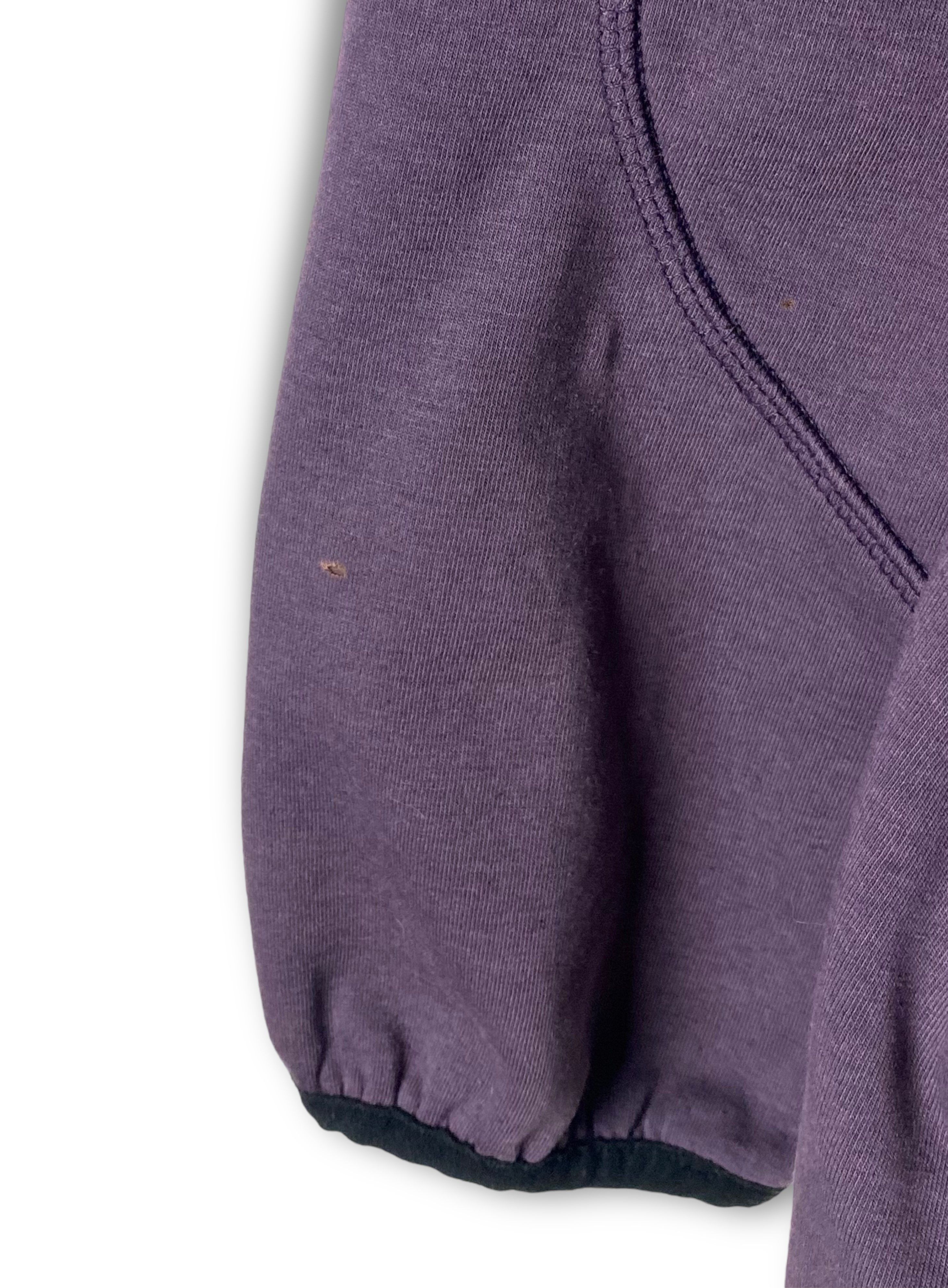 Nike Vintage NIKE AD Purple Faded Tech Zip M479 Size US L / EU 52-54 / 3 - 11 Thumbnail
