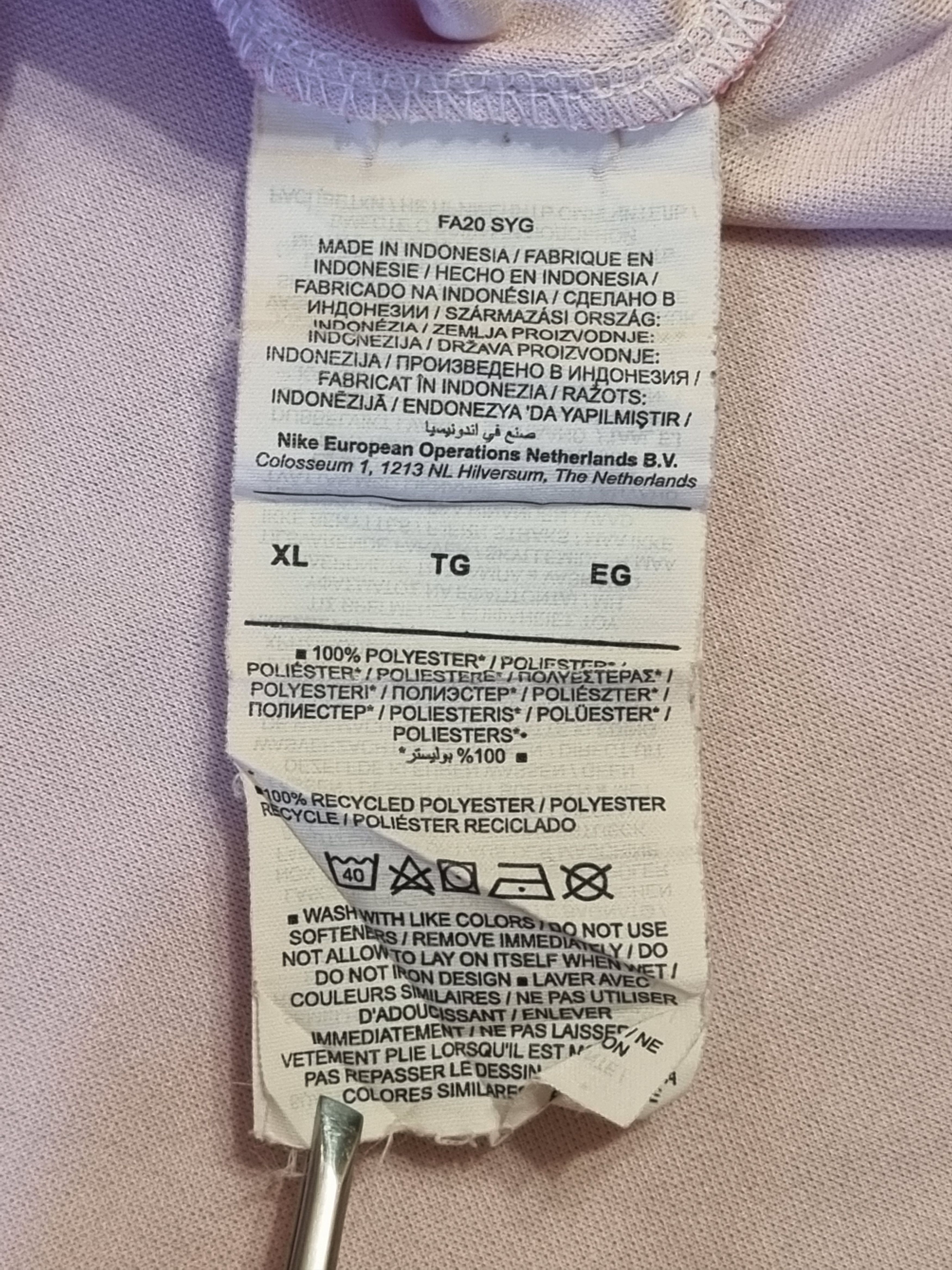 Nike × Vintage Nike Chelsea Third 2020-21 Football Shirt, Soccer Jersey Size US XL / EU 56 / 4 - 9 Thumbnail