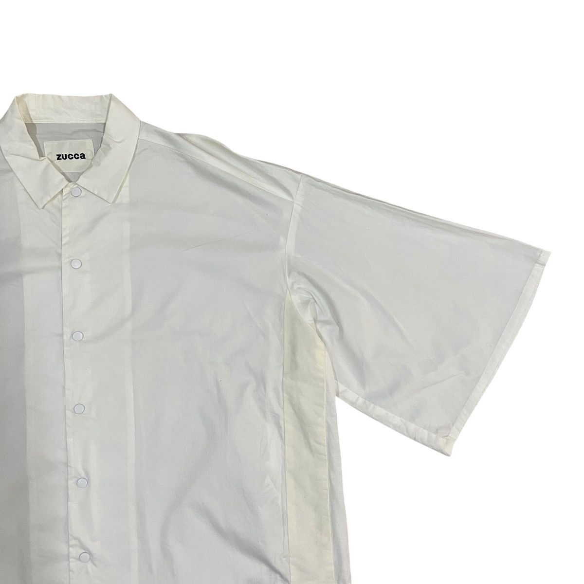 Zucca Issey Miyake Zucca Oversized Open Collar Boxy Shirts Size US L / EU 52-54 / 3 - 3 Thumbnail