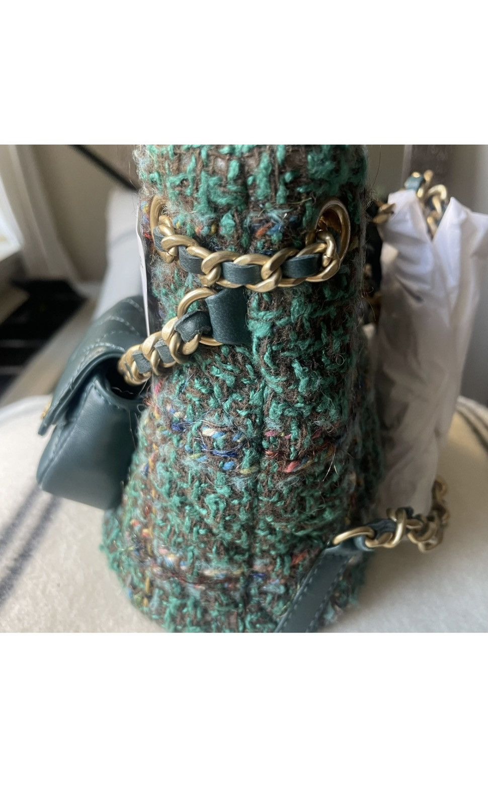 Chanel CHANEL Timeless/Classique tweed backpack Size ONE SIZE - 3 Thumbnail