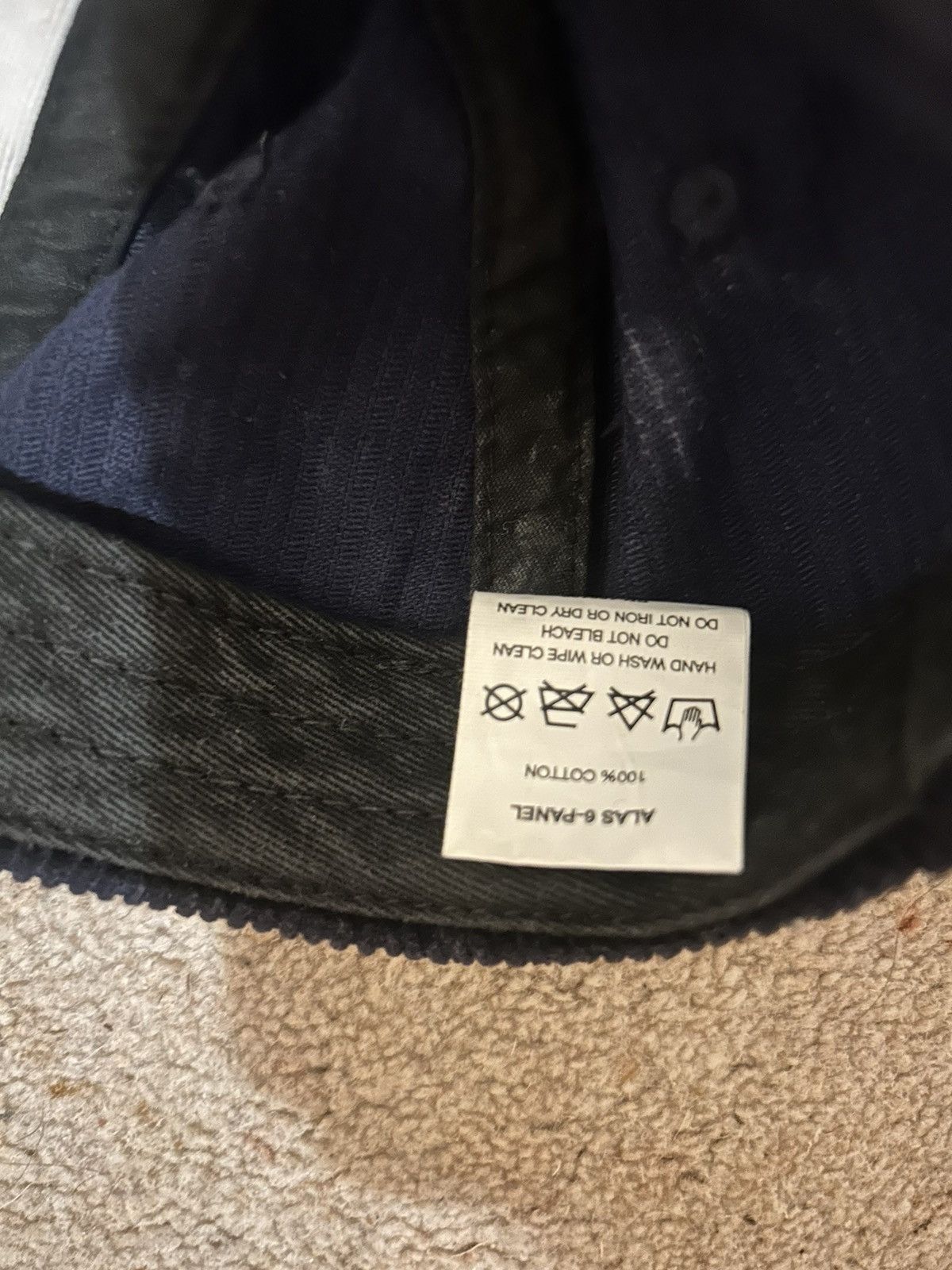 Palace Palace Alas Logo 6 Panel Navy Size ONE SIZE - 4 Thumbnail