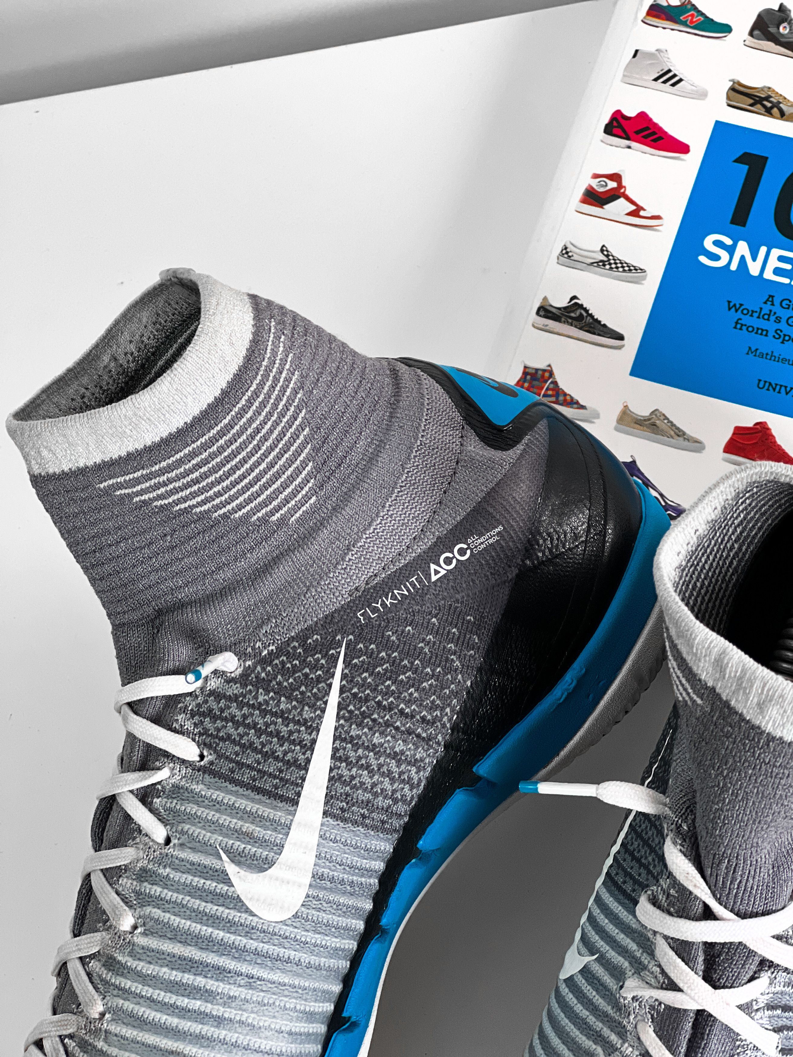 Nike Nike Mercurial X Proximo II IC Flyknit 831976-010 Size US 10 / EU 43 - 6 Thumbnail