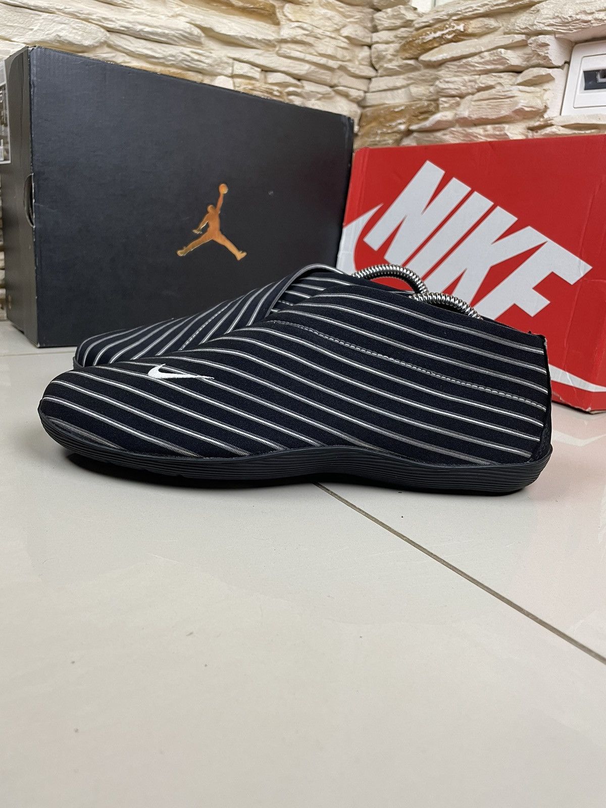 Nike × Vintage Vintage 00’s Nike Kyoto Black Y2K Moc Sneakers Size US 8.5 / EU 41-42 - 2 Thumbnail