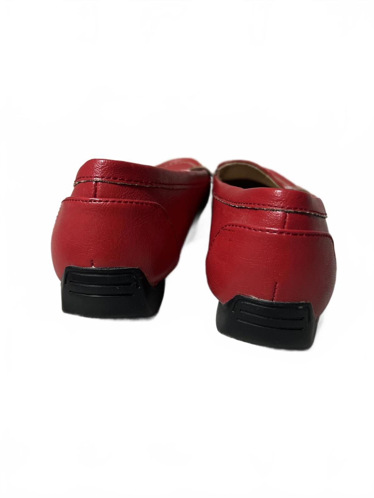 Other LifeStride Velocity Memory Foam Red Loafers Size US 6.5 / IT 36.5 - 6 Thumbnail