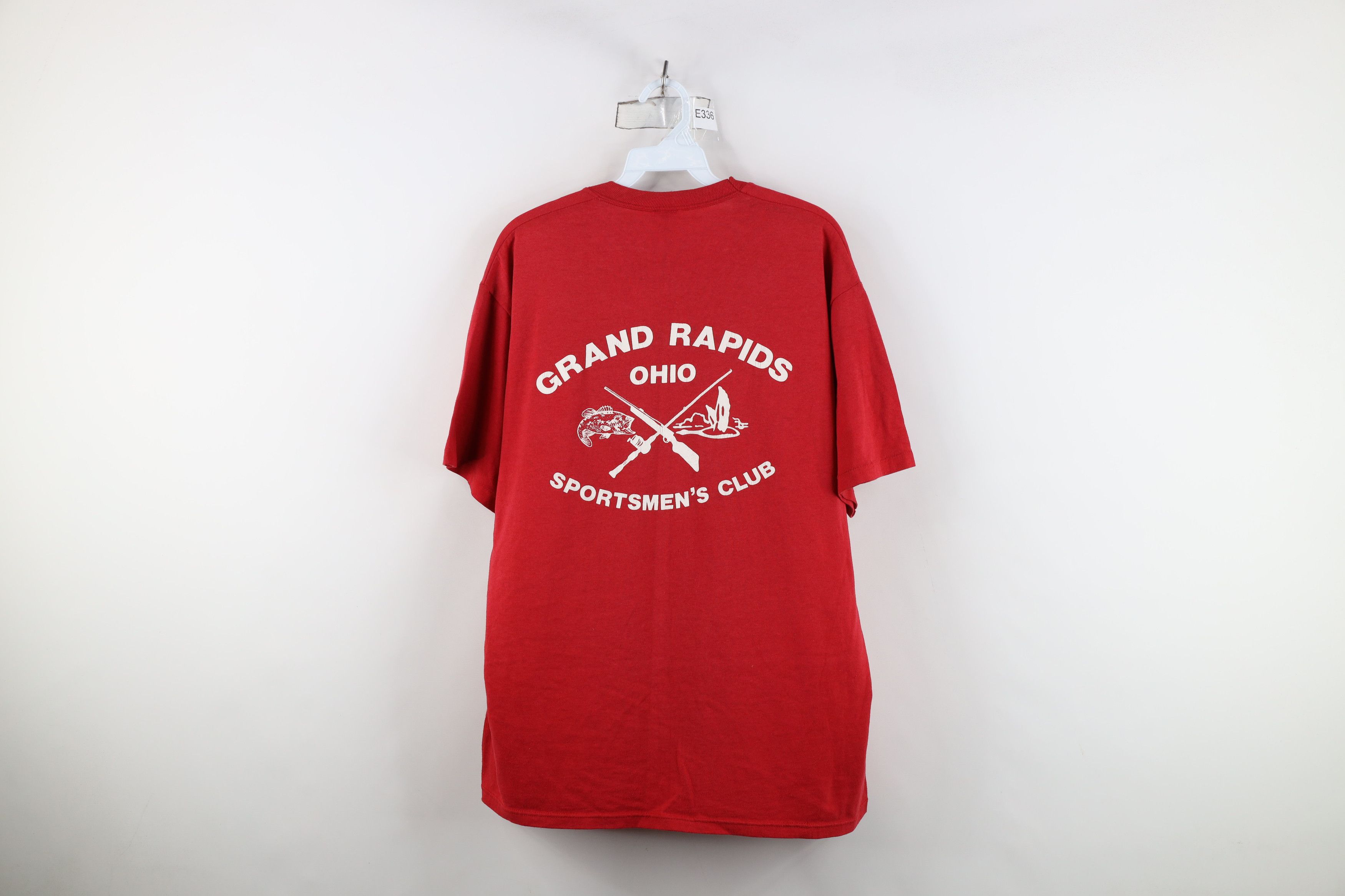 Vintage Vintage 90s Streetwear Ohio Sportsman Club T-Shirt USA Size US XL / EU 56 / 4 - 1 Thumbnail